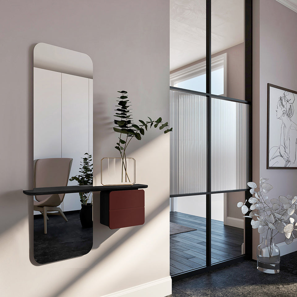 One More Look Wandregal in Ruby Red präsentiert im Onlineshop von KAQTU Design AG. Wandregal ist von Umage