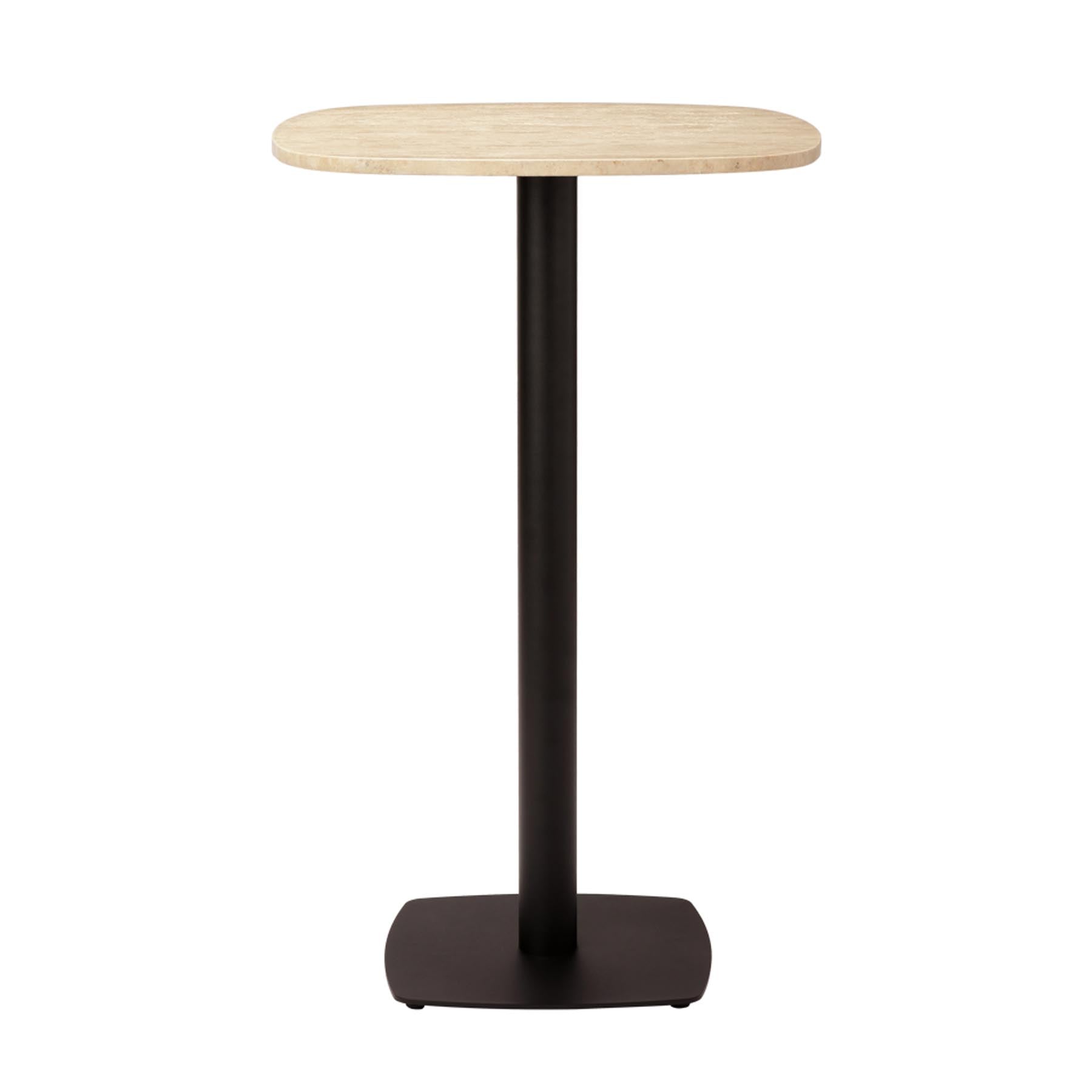 Eleganter Gather Bartisch von Umage aus Travertin, perfekt für gesellige Runden und stilvolle Esszimmergestaltung.