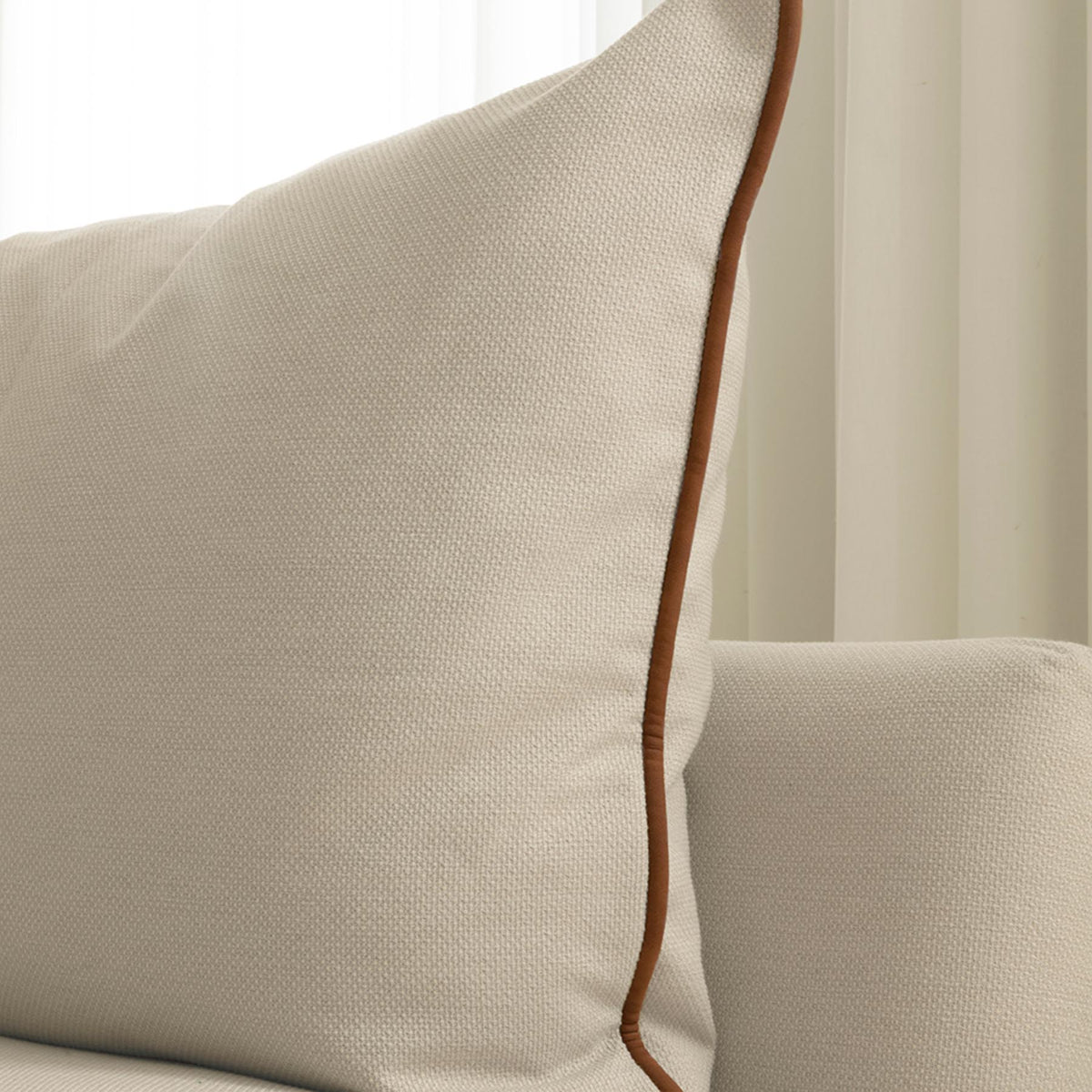 Lounge Around 3-Sitzer Sofa in White Sands präsentiert im Onlineshop von KAQTU Design AG. 3er Sofa ist von Umage