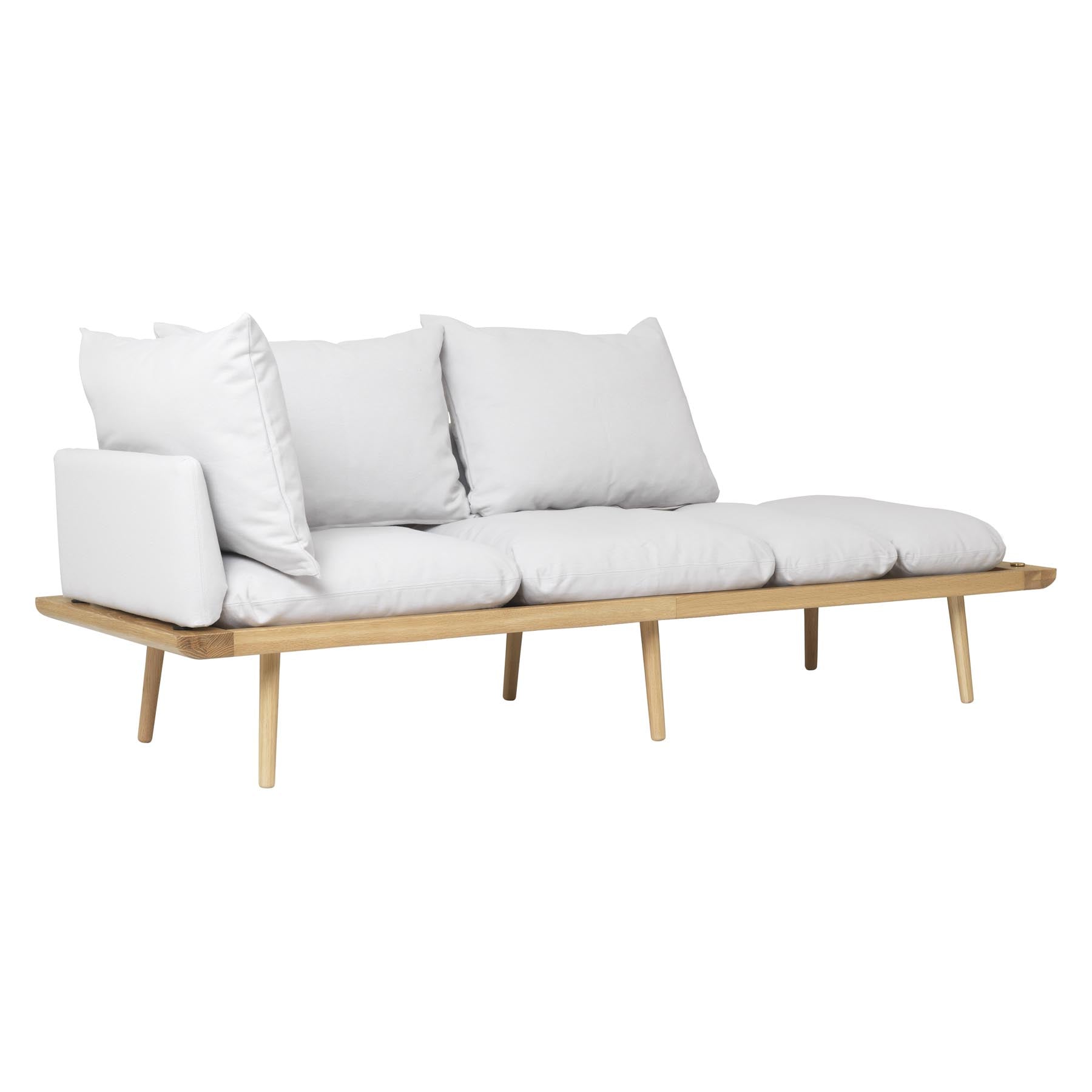 Lounge Around 3-Sitzer Sofa in Sterling präsentiert im Onlineshop von KAQTU Design AG. 3er Sofa ist von Umage