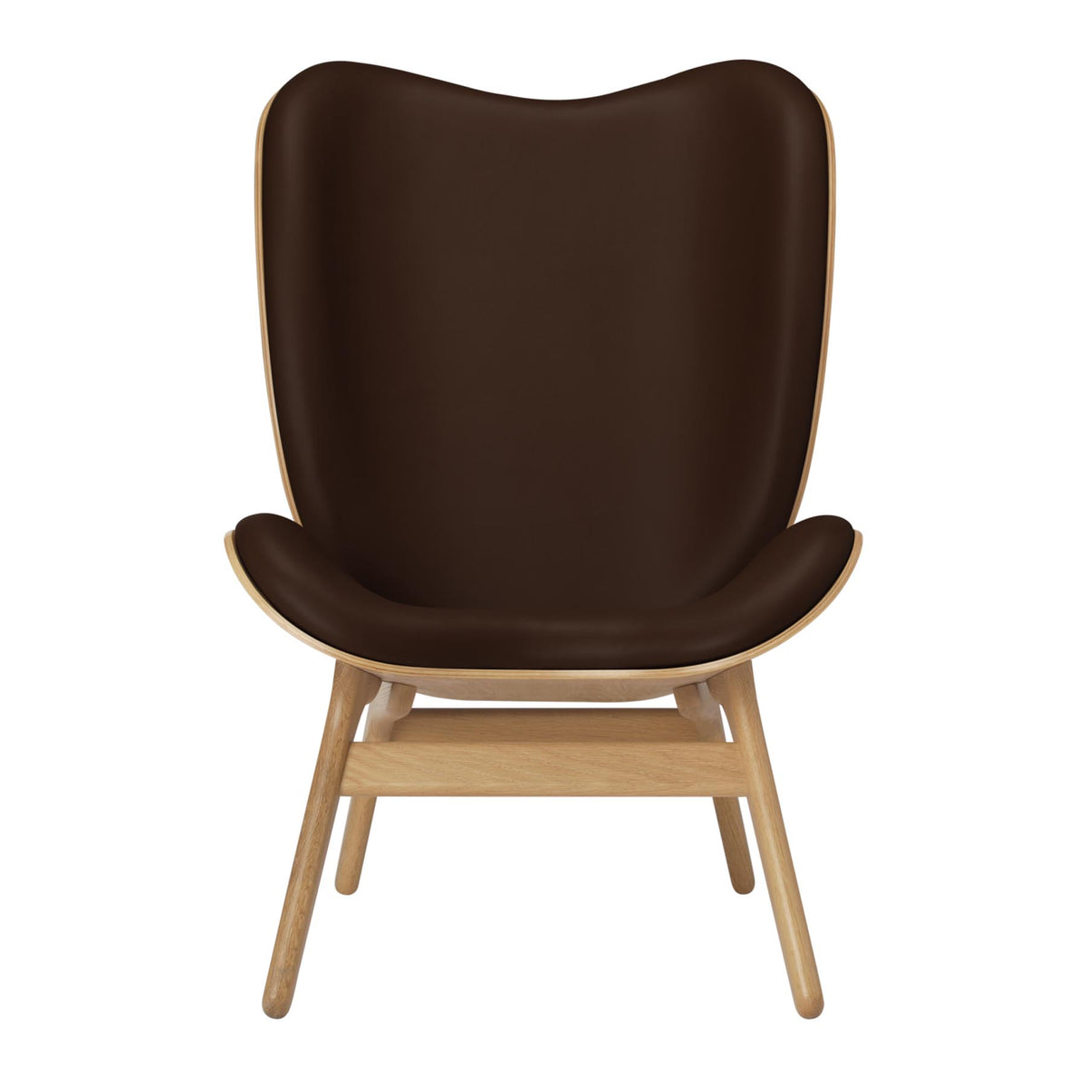 A Conversation Piece Tall Sessel in Brown präsentiert im Onlineshop von KAQTU Design AG. Sessel ist von Umage