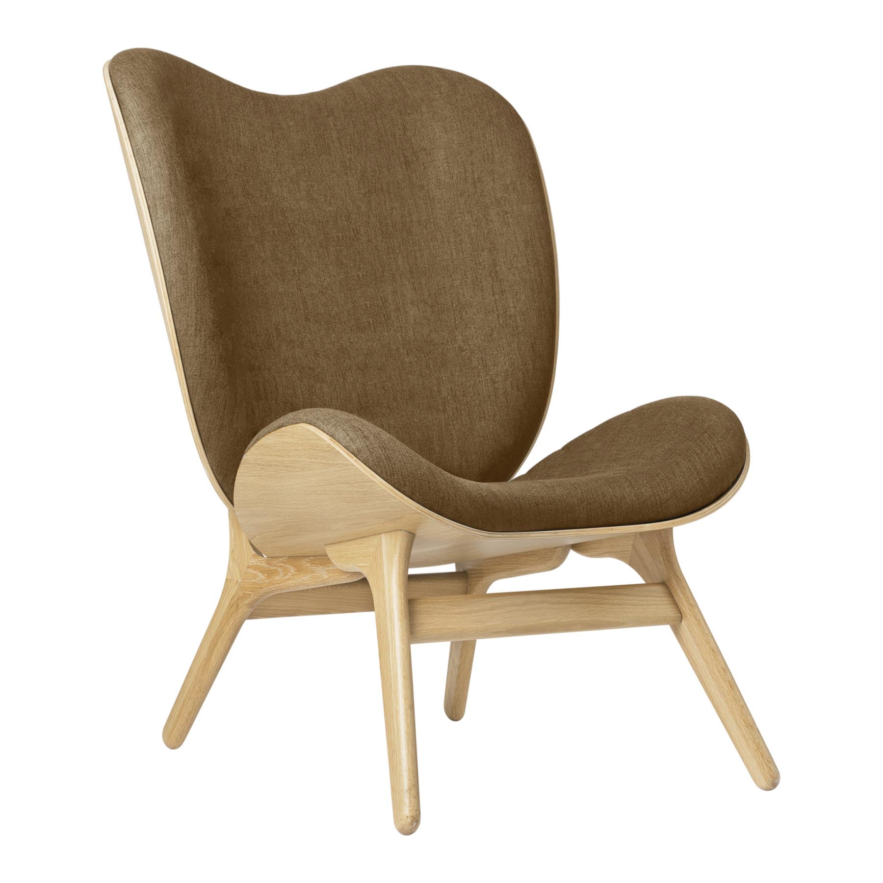 A Conversation Piece Tall Sessel in Sugar Brown präsentiert im Onlineshop von KAQTU Design AG. Sessel ist von Umage