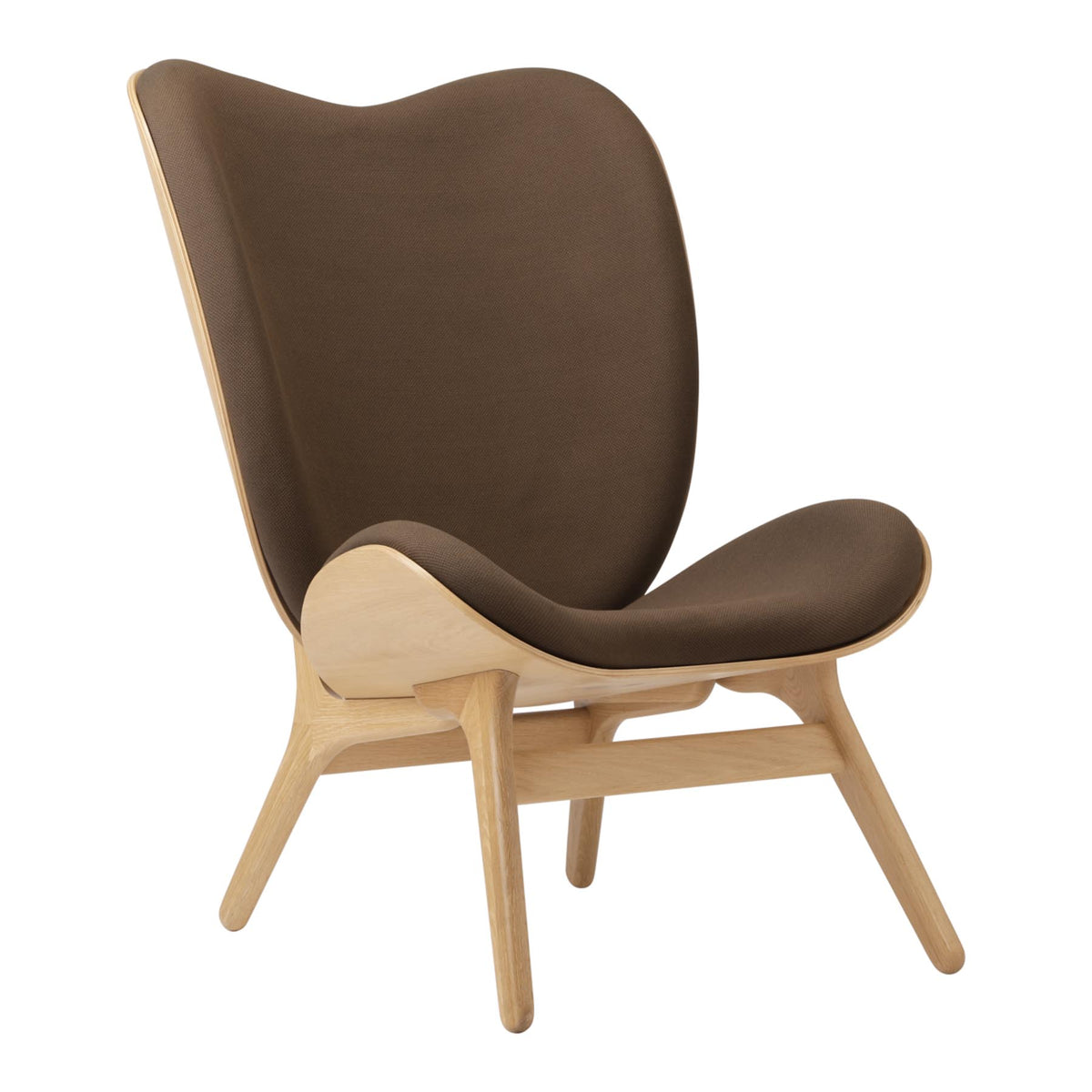 A Conversation Piece Tall Sessel in Mocca präsentiert im Onlineshop von KAQTU Design AG. Sessel ist von Umage