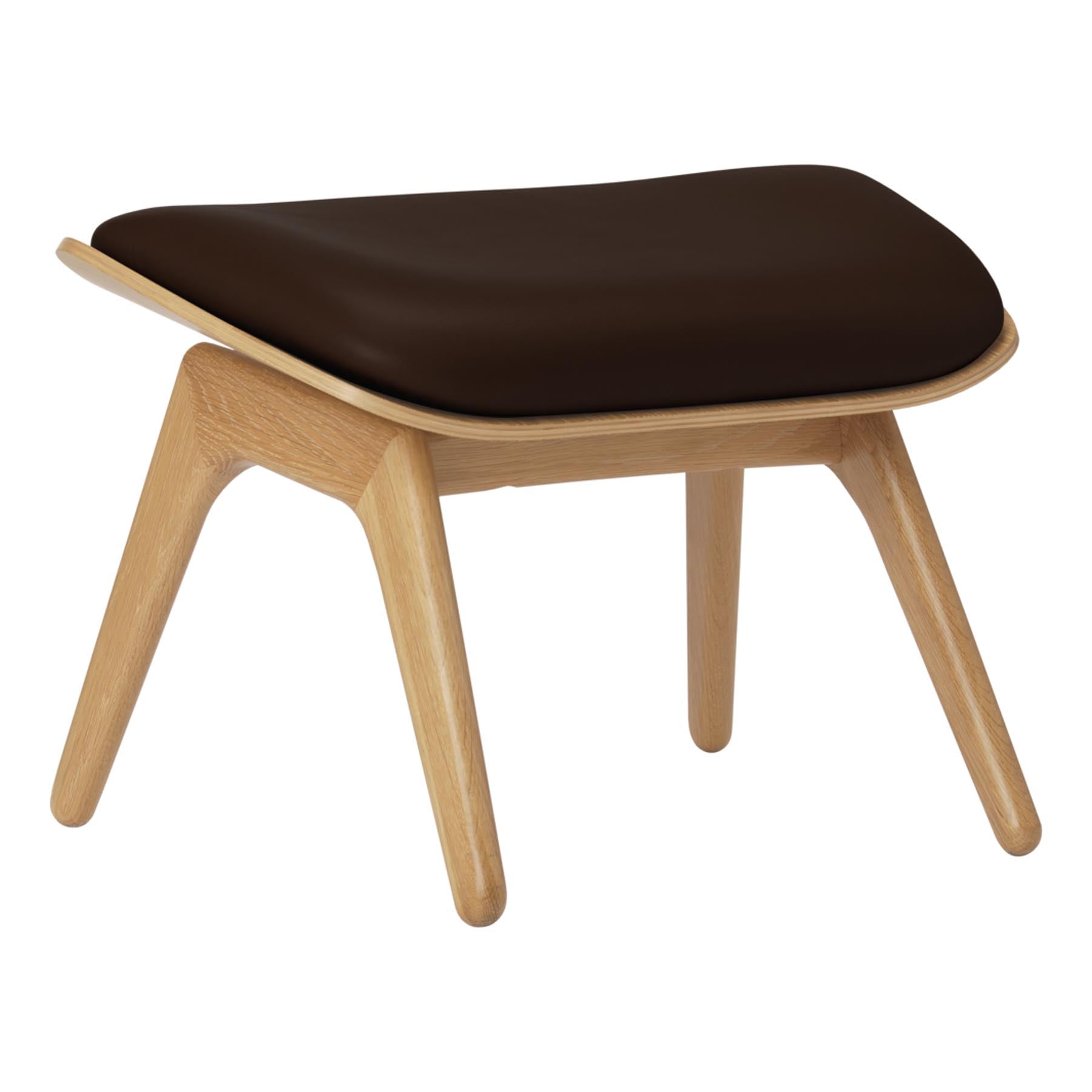The Reader Ottoman in Brown präsentiert im Onlineshop von KAQTU Design AG. Ottoman ist von Umage