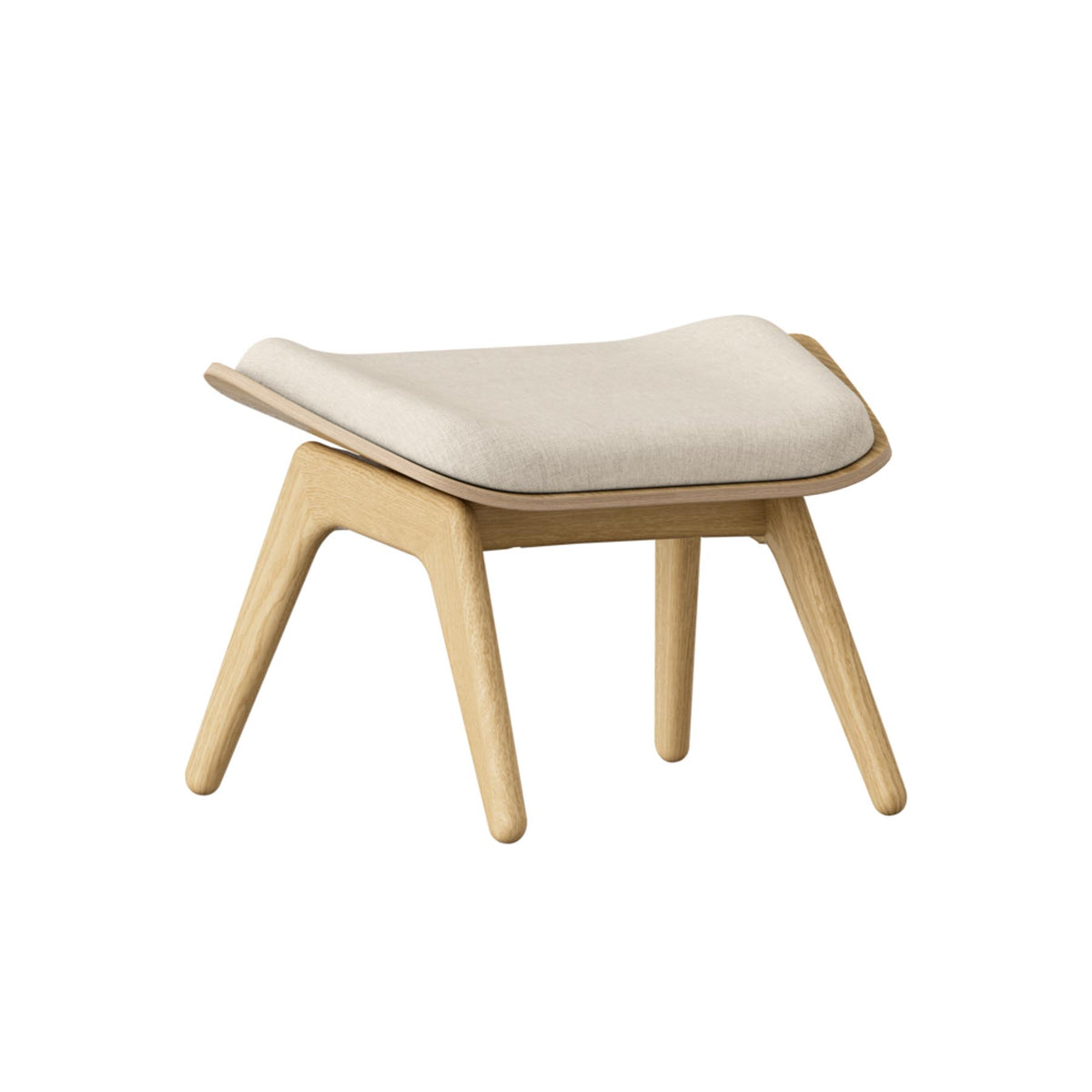 The Reader Ottoman in White Sands präsentiert im Onlineshop von KAQTU Design AG. Ottoman ist von Umage