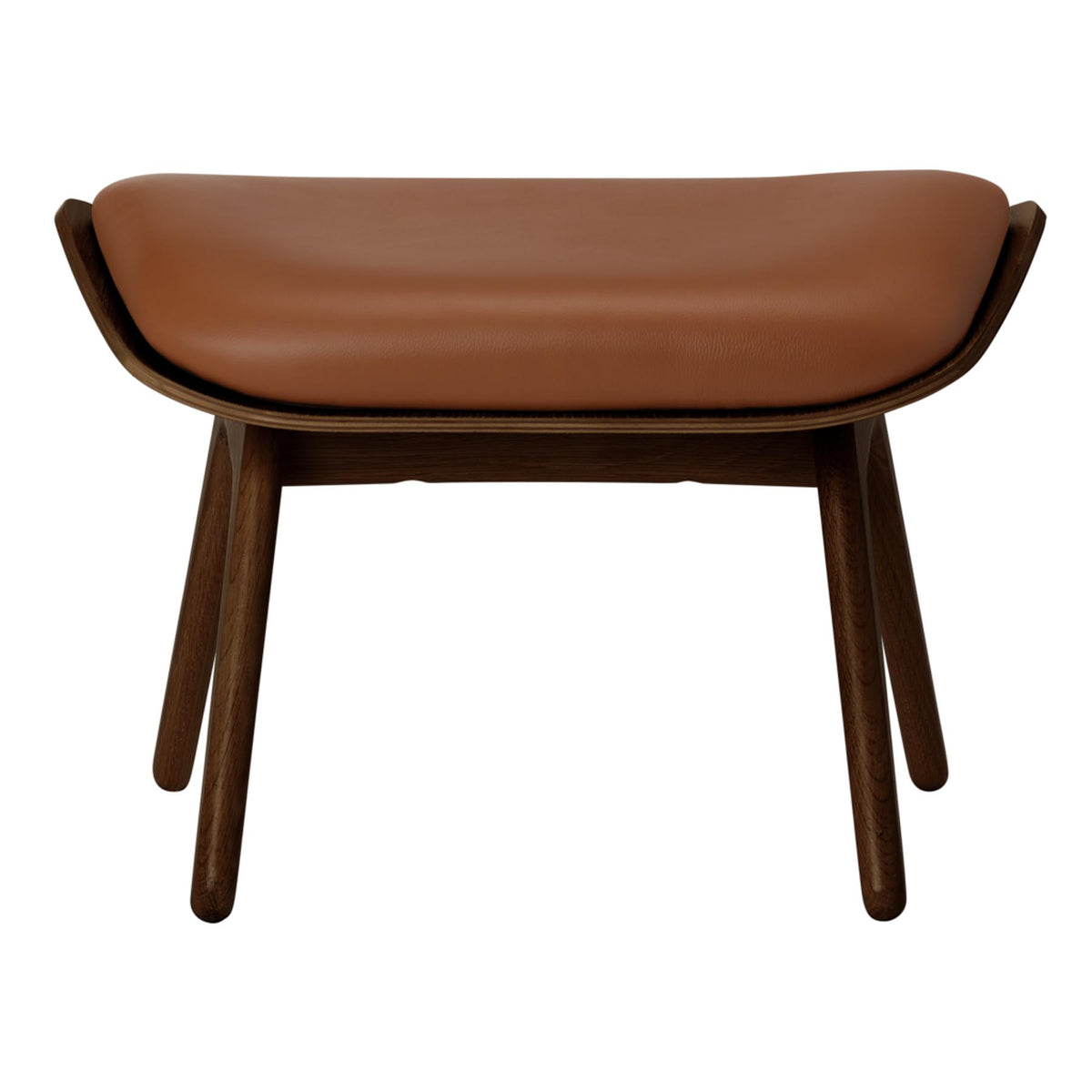 The Reader Ottoman in Cognac präsentiert im Onlineshop von KAQTU Design AG. Ottoman ist von Umage