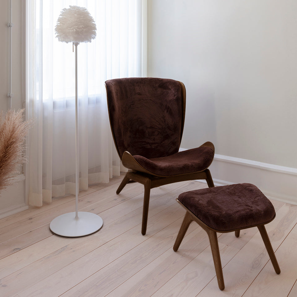 The Reader Ottoman in Teddy Brown präsentiert im Onlineshop von KAQTU Design AG. Ottoman ist von Umage