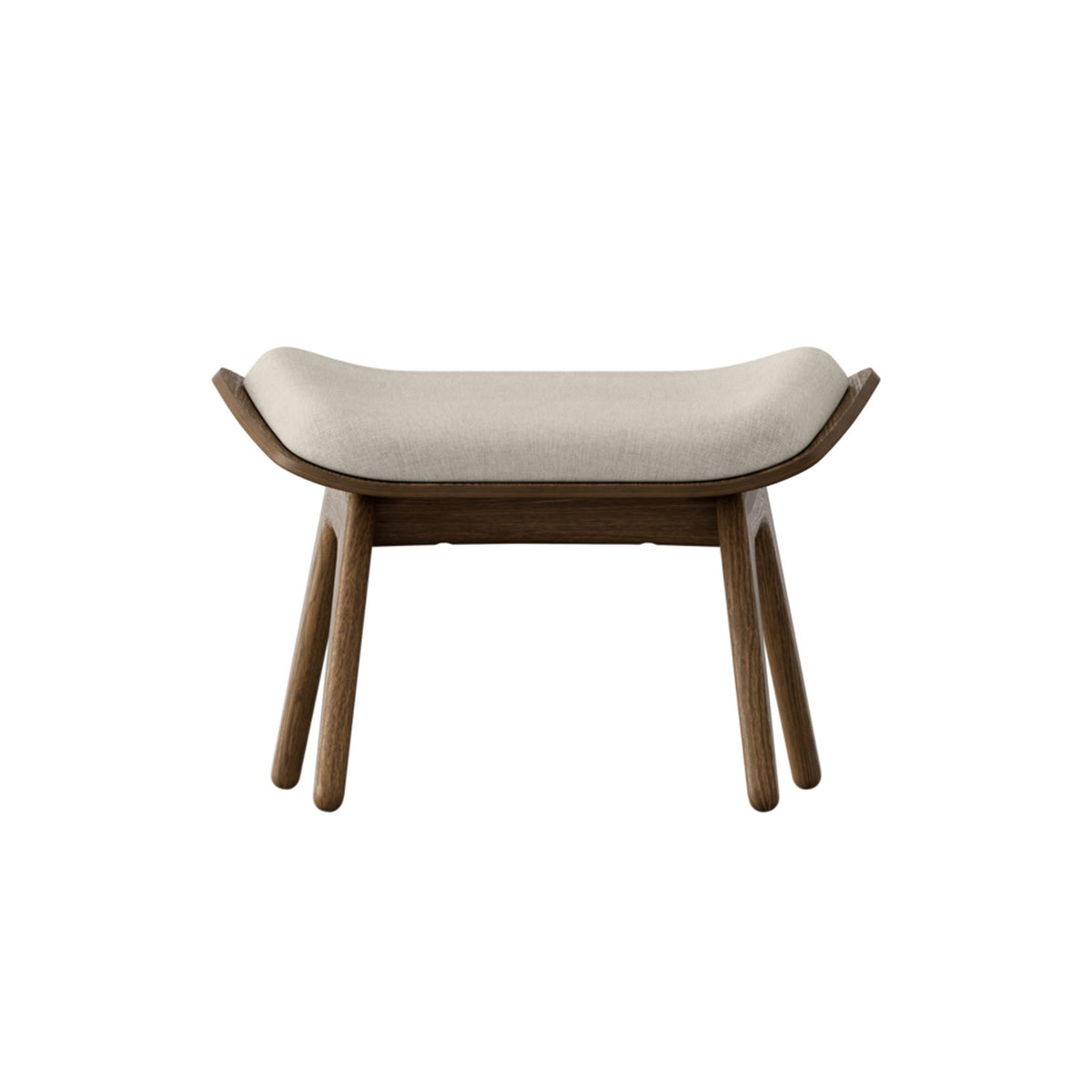 The Reader Ottoman in White Sands präsentiert im Onlineshop von KAQTU Design AG. Ottoman ist von Umage