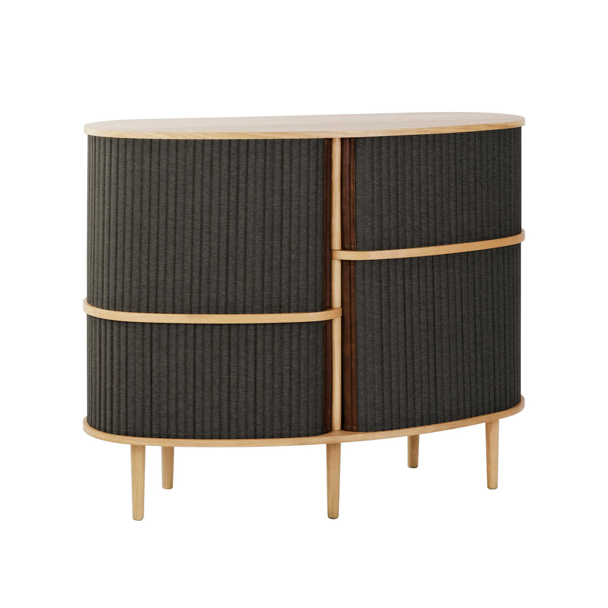 Audacious Highboard in Shadow präsentiert im Onlineshop von KAQTU Design AG. High-Sideboard ist von Umage
