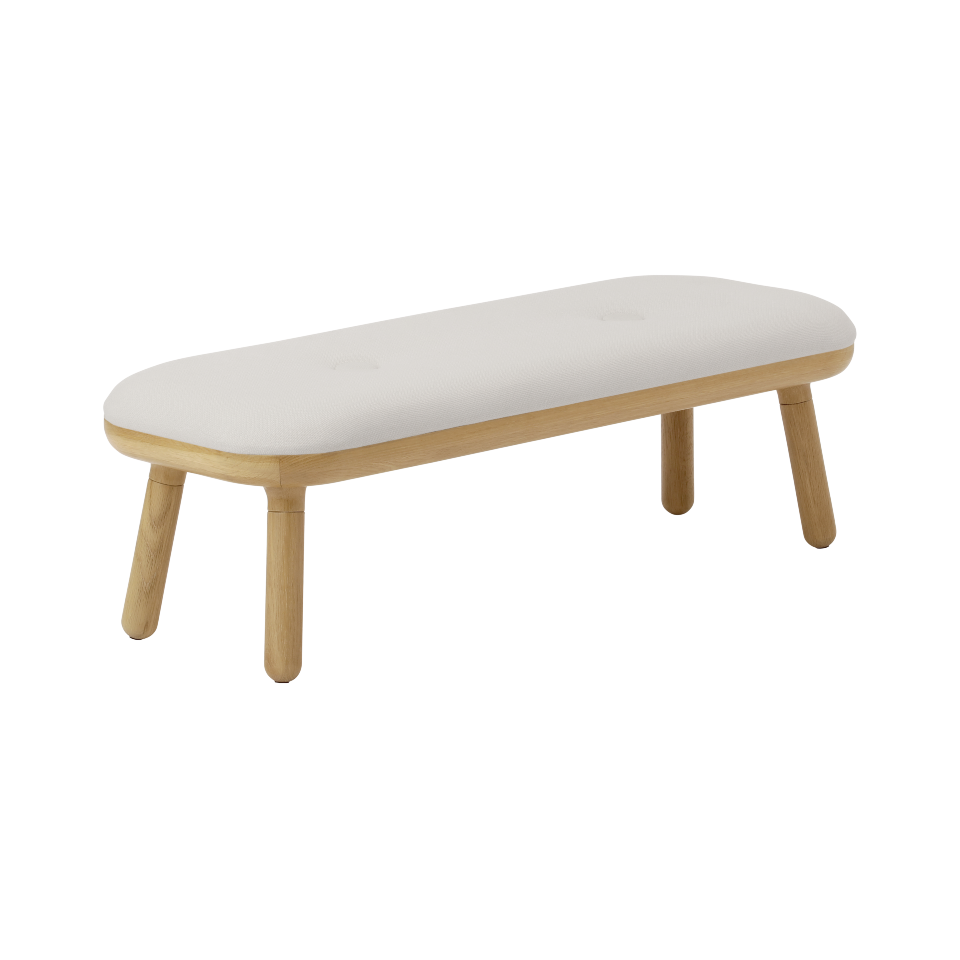 Paff low Bank in White Sands präsentiert im Onlineshop von KAQTU Design AG. Bank ist von Umage
