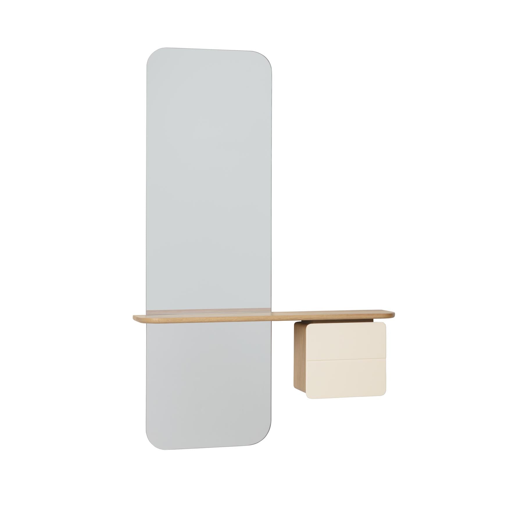One More Look Wandregal in Pearl White präsentiert im Onlineshop von KAQTU Design AG. Wandregal ist von Umage