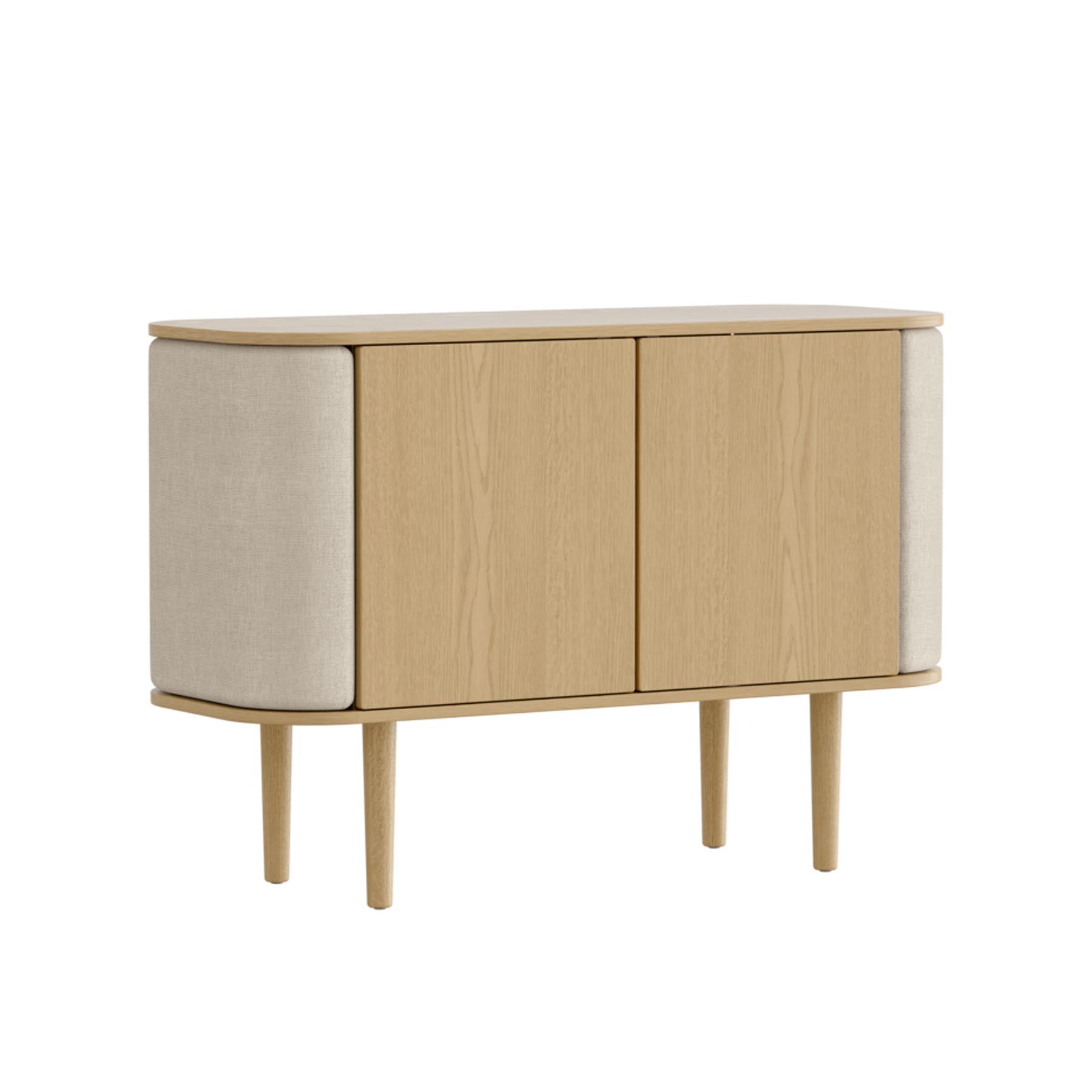 Modernes Sideboard "Treasures" von Umage mit zwei Türen, perfekt für stilvolle Akzente und funktionalen Stauraum in jedem Raum.