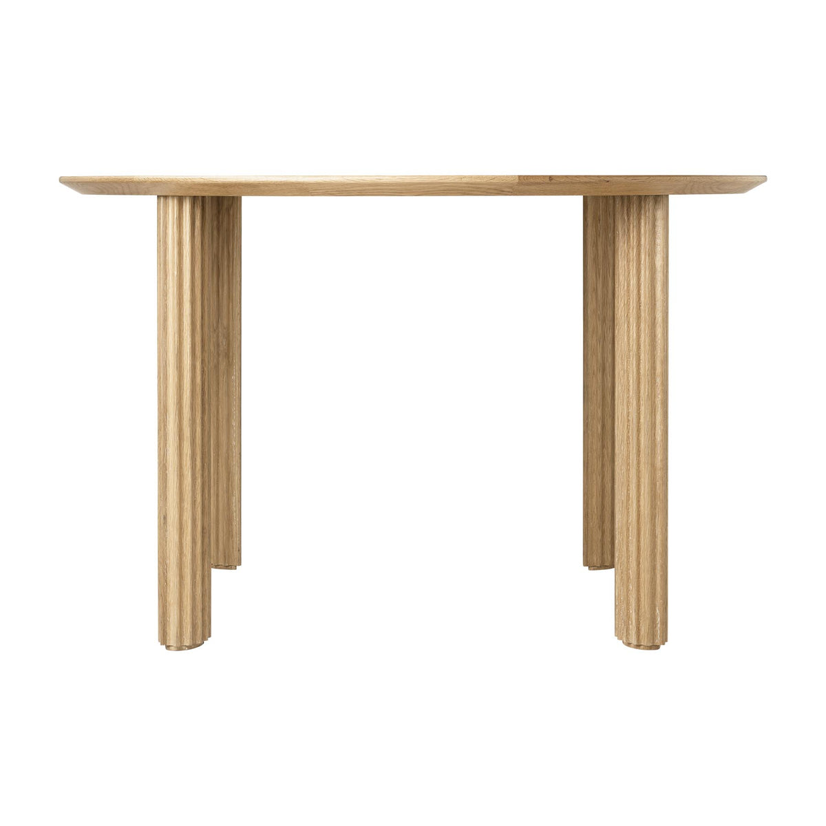 Comfort Circle Esstisch in Oak/Rippled präsentiert im Onlineshop von KAQTU Design AG. Esstisch ist von Umage