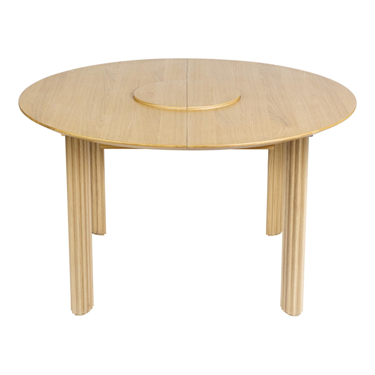 Comfort Circle Esstisch ausziehbar in Oak/Rippled präsentiert im Onlineshop von KAQTU Design AG. Esstisch ist von Umage