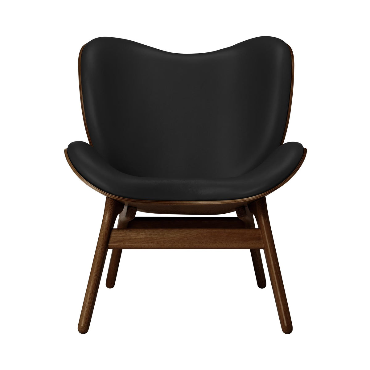 A Conversation Piece Low Sessel in Black präsentiert im Onlineshop von KAQTU Design AG. Sessel ist von Umage