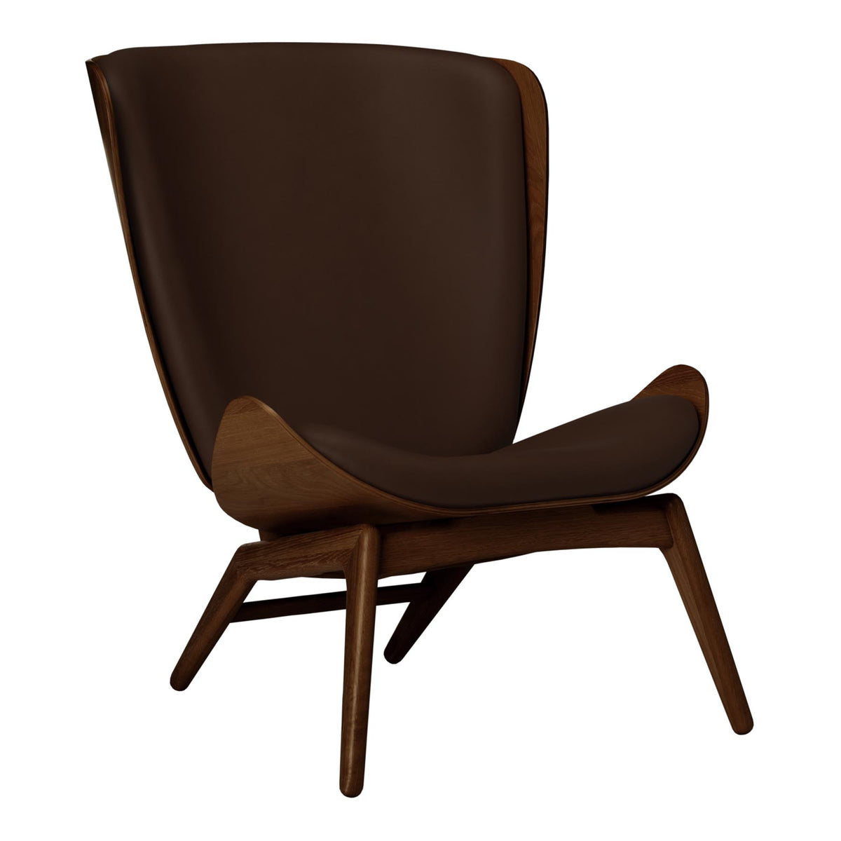 The Reader Sessel in Brown präsentiert im Onlineshop von KAQTU Design AG. Sessel ist von Umage