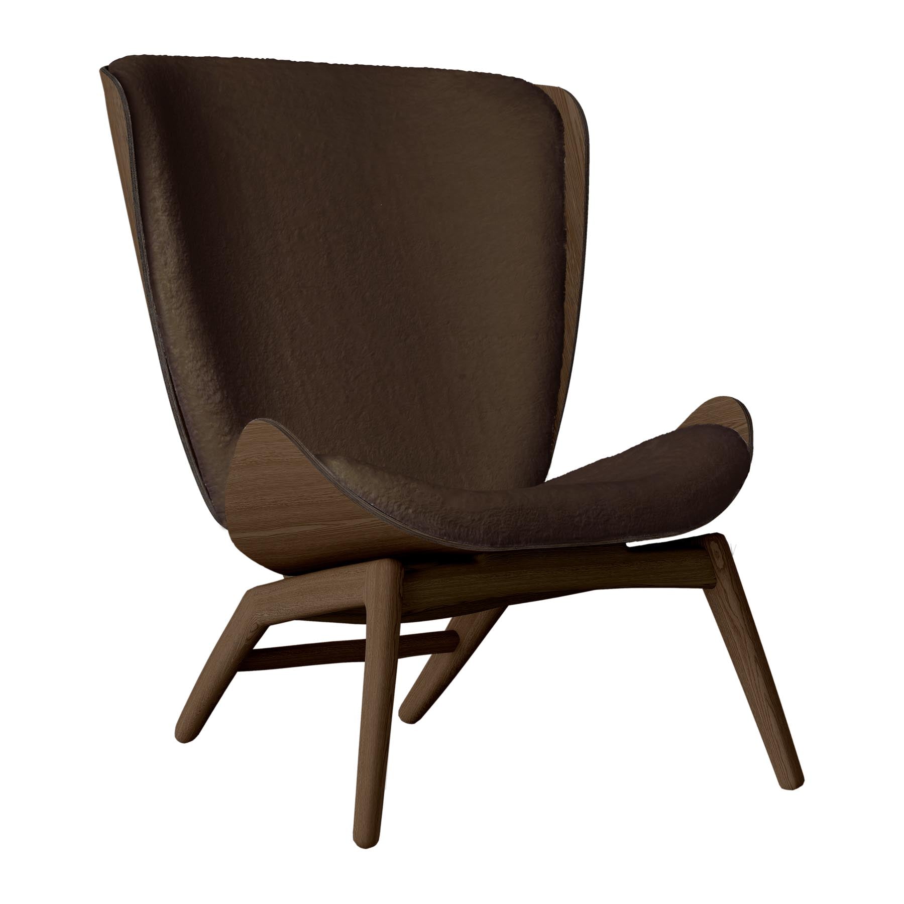 Eleganter Reader Sessel von Umage, ideal für gemütliche Leseecken. Hochwertige Materialien und zeitgemäßes Design vereinen Komfort und Stil.