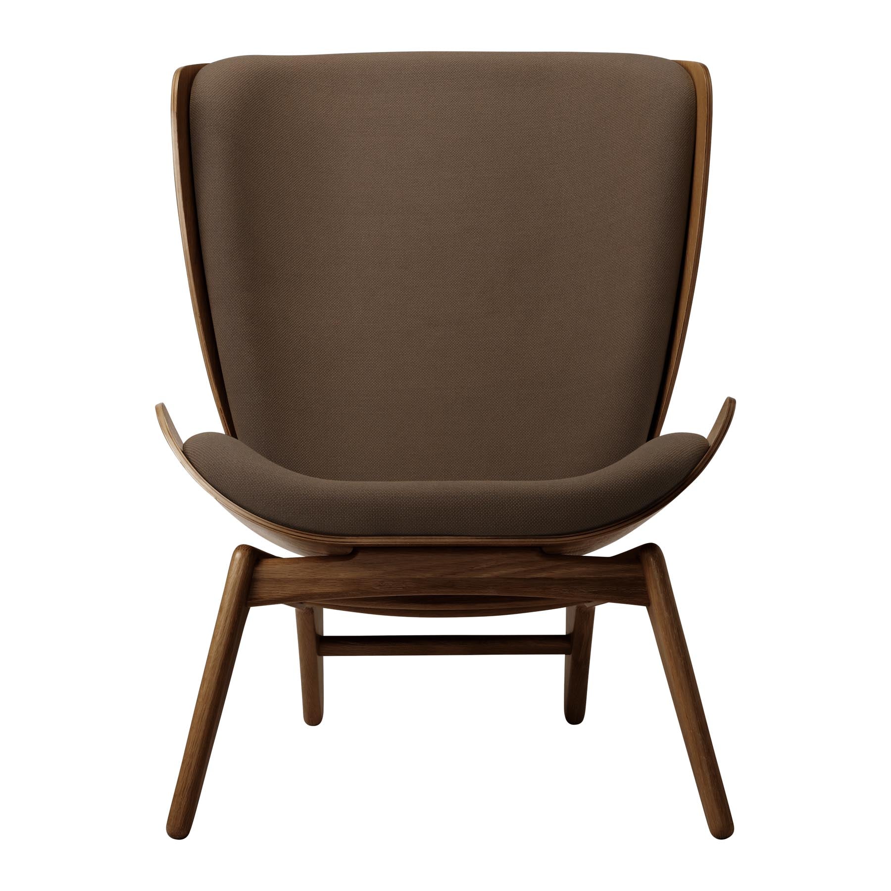 Eleganter Reader Sessel von Umage in stilvollem Mocca, ideal für gemütliche Leseecken und modernes Wohndesign.