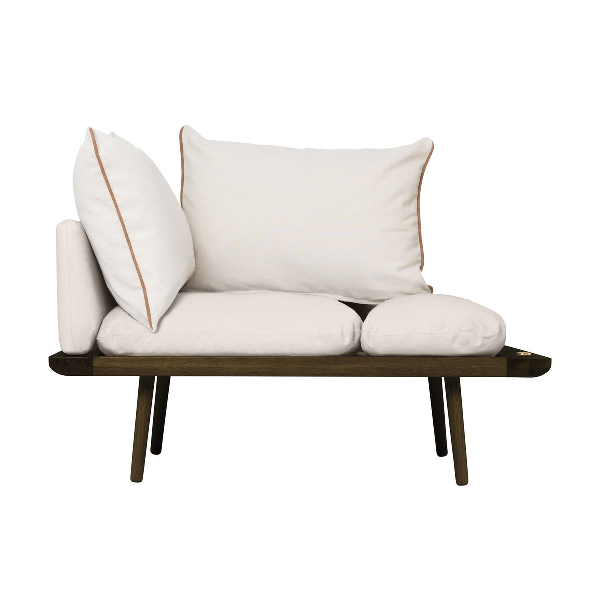 Lounge Around 1.5-Sitzer Sofa in White Sands präsentiert im Onlineshop von KAQTU Design AG. 2er Sofa ist von Umage