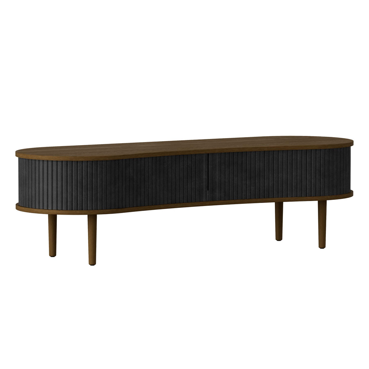 Audacious TV Bank in Charcoal präsentiert im Onlineshop von KAQTU Design AG. TV-Möbel ist von Umage
