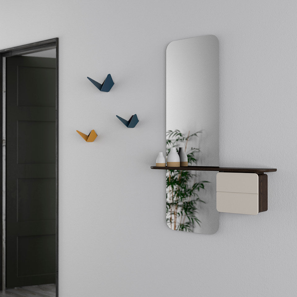 One More Look Wandregal in Pearl White präsentiert im Onlineshop von KAQTU Design AG. Wandregal ist von Umage