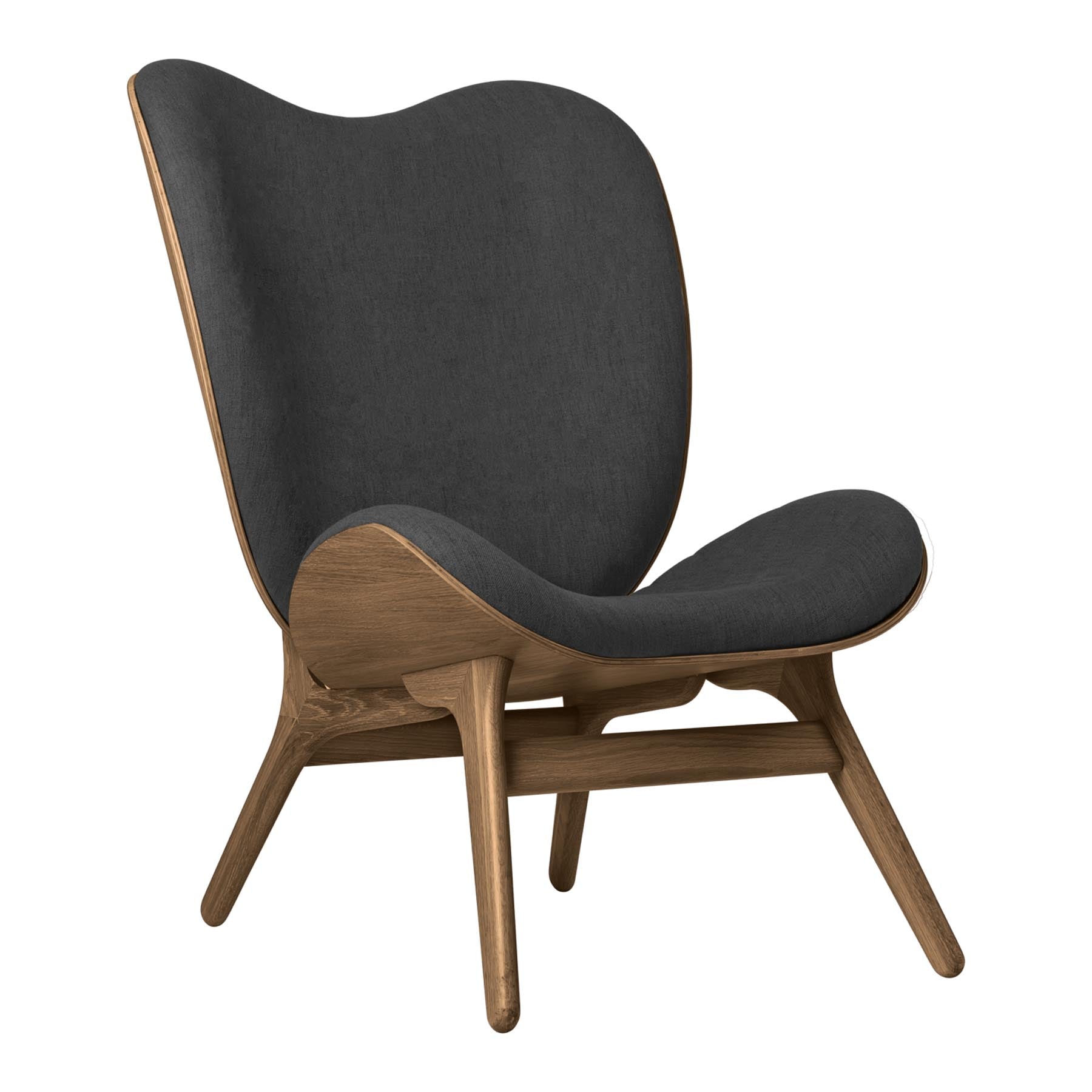 Stilvoller A Conversation Piece Tall Sessel von Umage in Shadow, perfekt für entspannte Momente und modernes Wohndesign.