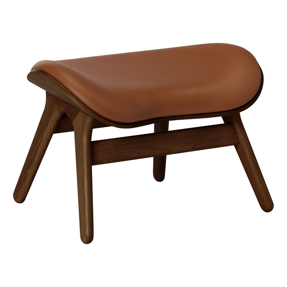 A Conversation Piece Ottoman in Cognac präsentiert im Onlineshop von KAQTU Design AG. Ottoman ist von Umage