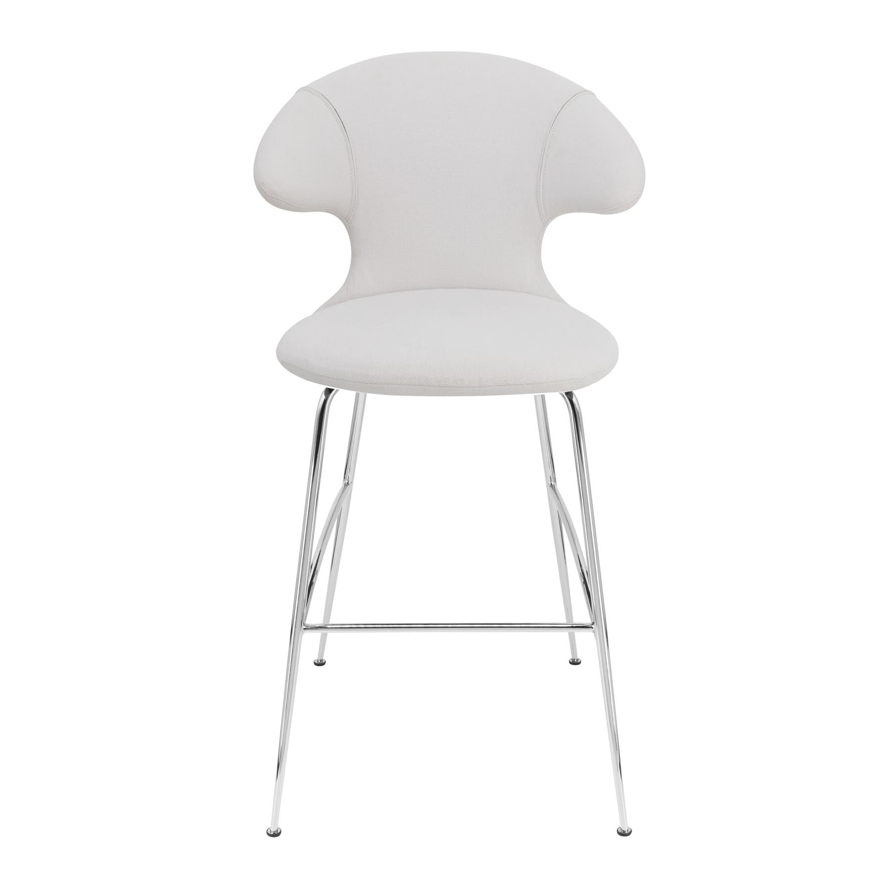 Eleganter Barstuhl mit Armlehnen in stilvollem Sterling, ideal für moderne Bars und geschmackvolle Wohnräume.