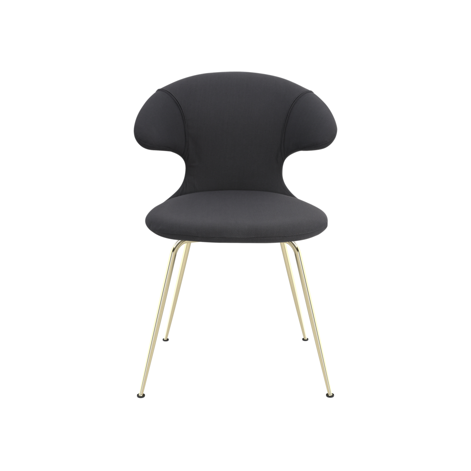 Stylischer Time Flies Stuhl mit Armlehnen in modernem Shadow-Finish, perfekt für zeitgemäße Wohnräume und gemütliche Atmosphäre.