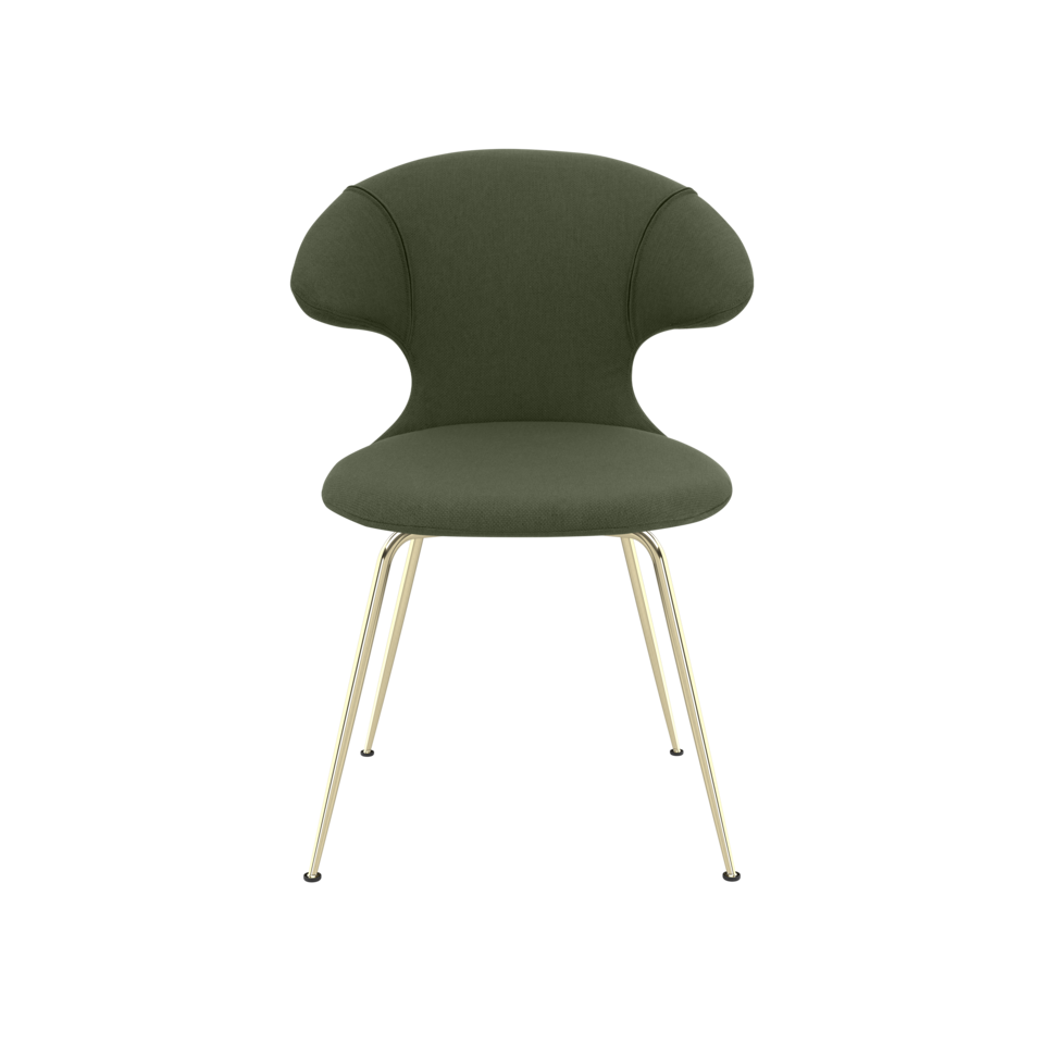 Stylischer Time Flies Stuhl in Racing Green von Umage, ideal für stilvolle Wohnräume und entspannte Sitzgelegenheiten mit komfortablen Armlehnen.