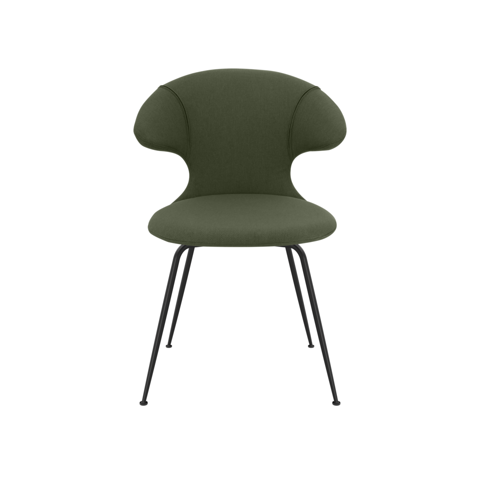 Moderner Time Flies Stuhl in Racing Green von Umage, ideal für stilvolle Wohnräume und komfortables Sitzen.