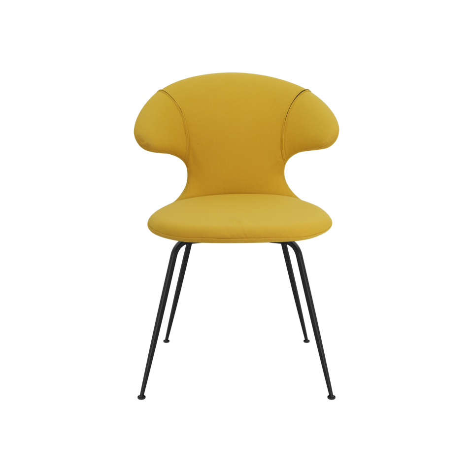 Moderner Time Flies Stuhl von Umage in ansprechendem Curry, perfekt für stilvolle Akzente und komfortable Entspannung in jedem Raum.