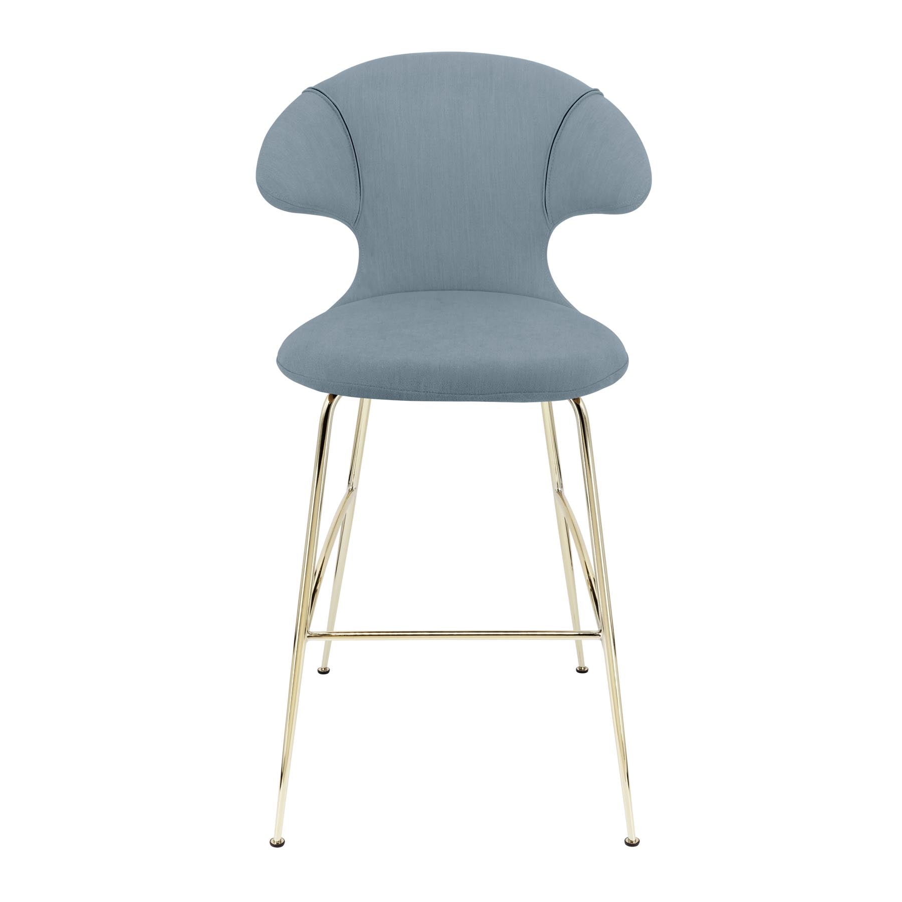 Eleganter Time Flies Barstuhl mit Armlehnen in hellem Design, ideal für moderne Wohnräume und stilvolle Bars.