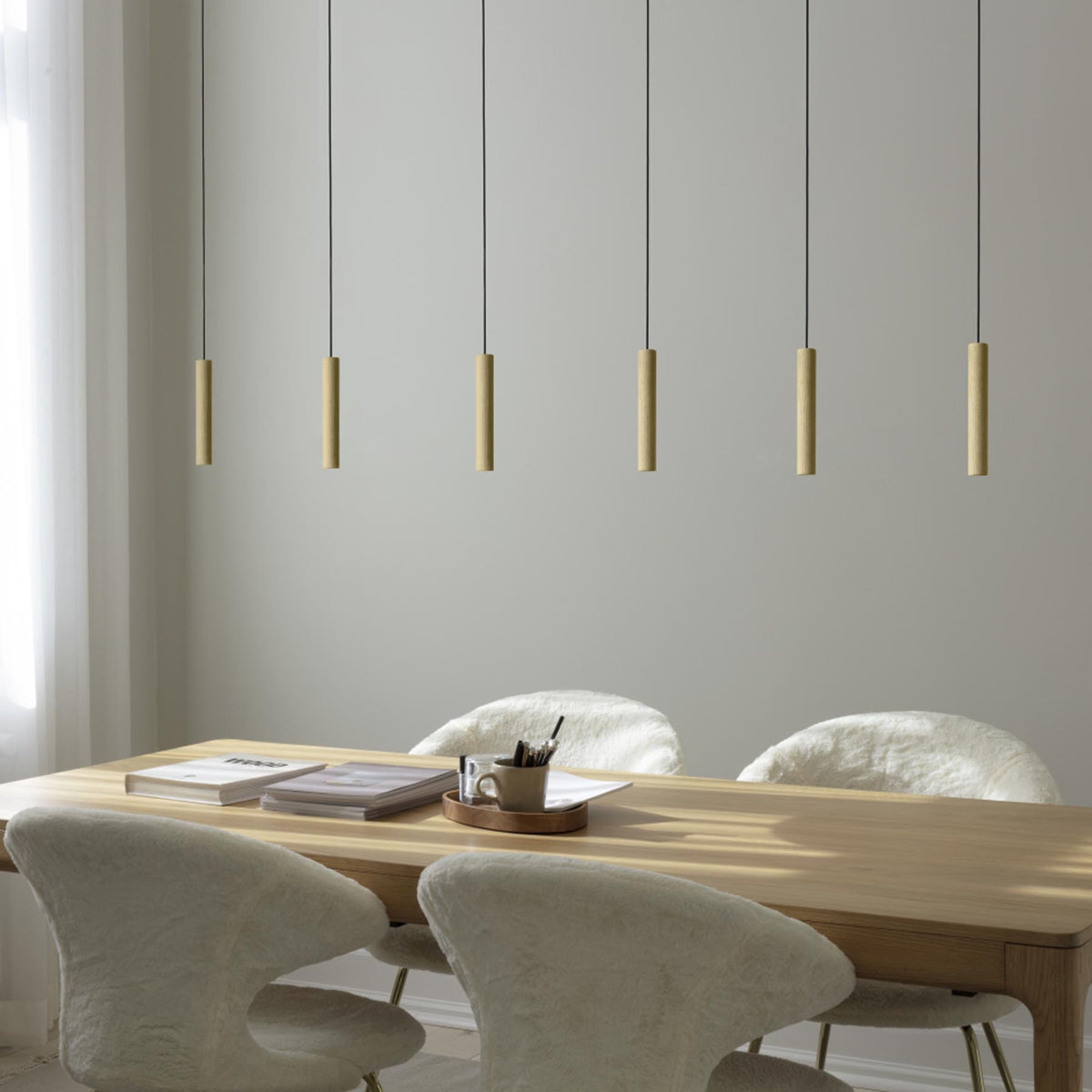 Time Flies Stuhl in Teddy White präsentiert im Onlineshop von KAQTU Design AG. Stuhl ist von Umage