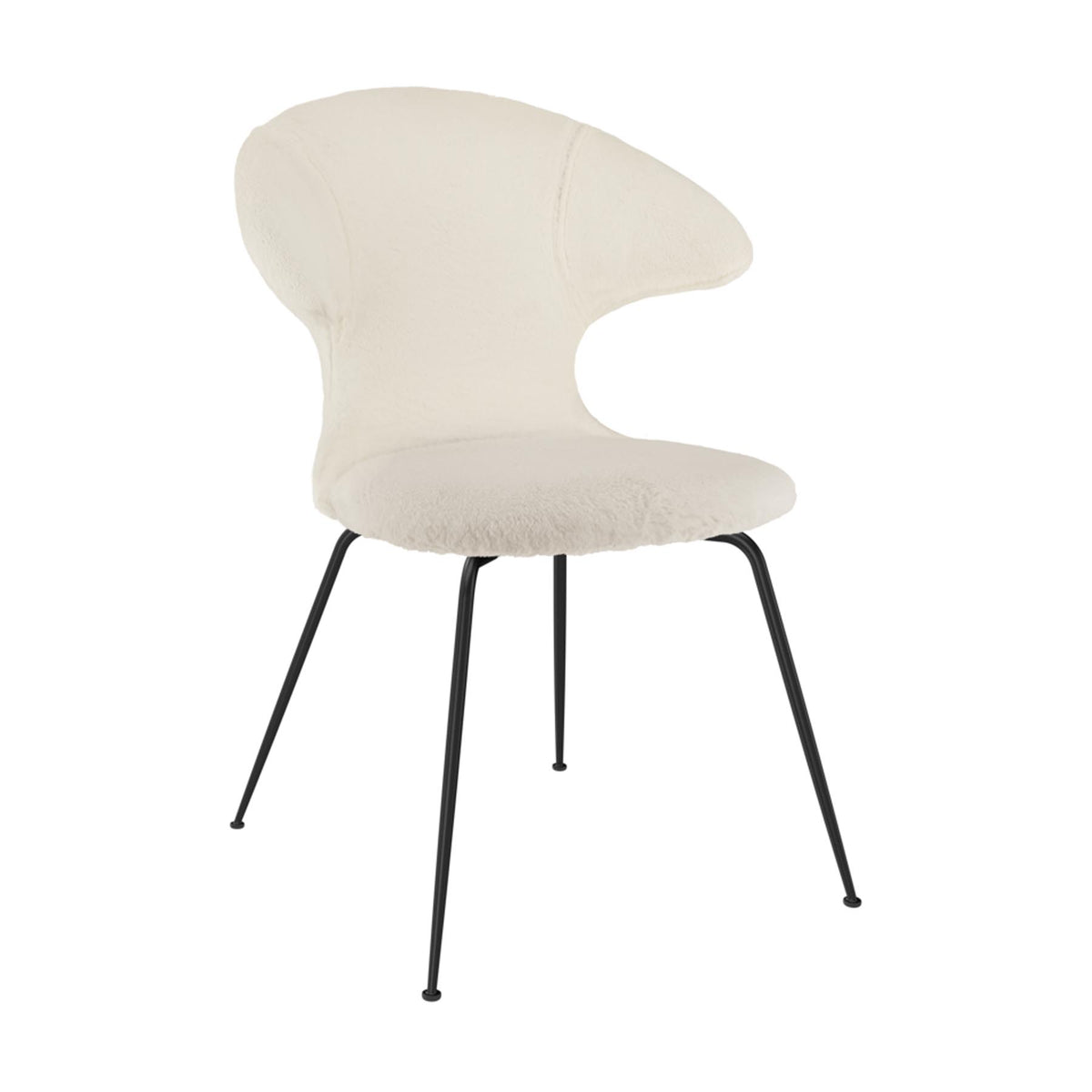 Time Flies Stuhl in Teddy White präsentiert im Onlineshop von KAQTU Design AG. Stuhl ist von Umage