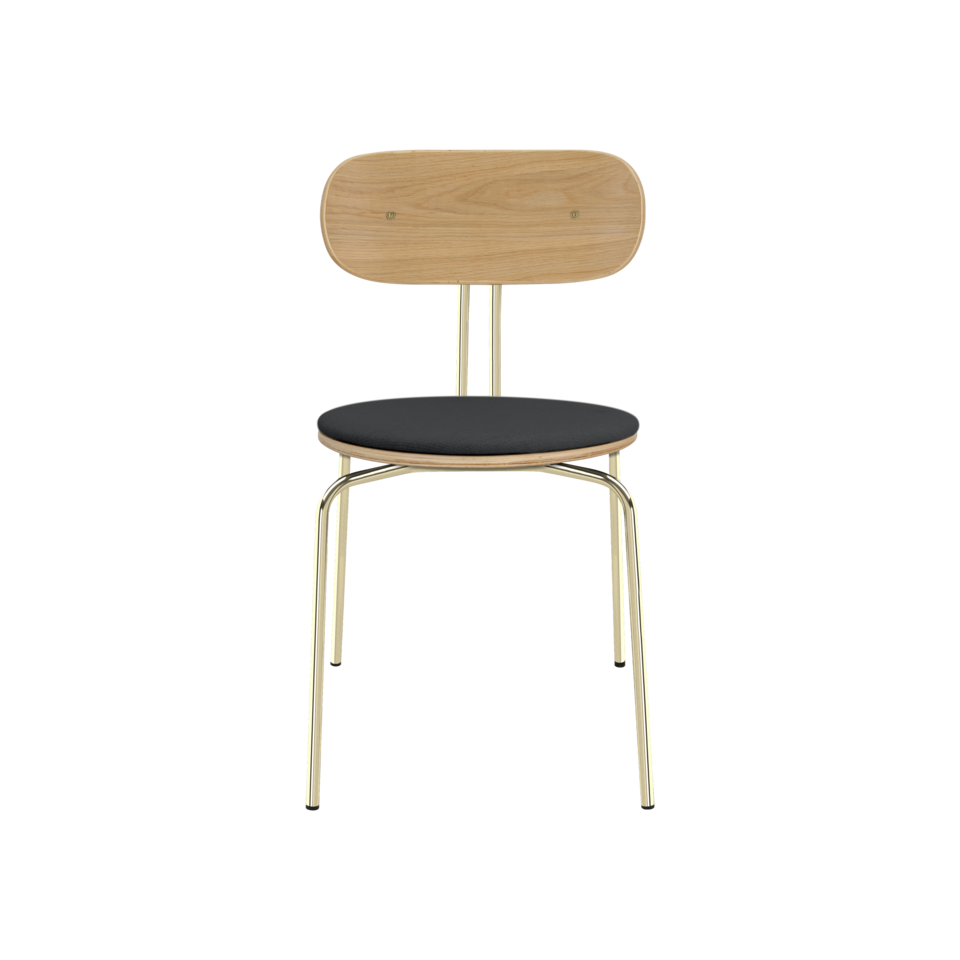 Eleganter gepolsterter Curious Stuhl von Umage, ideal für stilvolle Akzente in modernen Wohnräumen und gemütliche Sitzgelegenheiten.