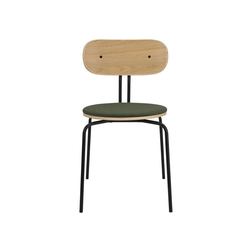 Eleganter gepolsterter Curious Stuhl von Umage, ideal für stilvolle Akzente in jedem Raum und optimalen Sitzkomfort.