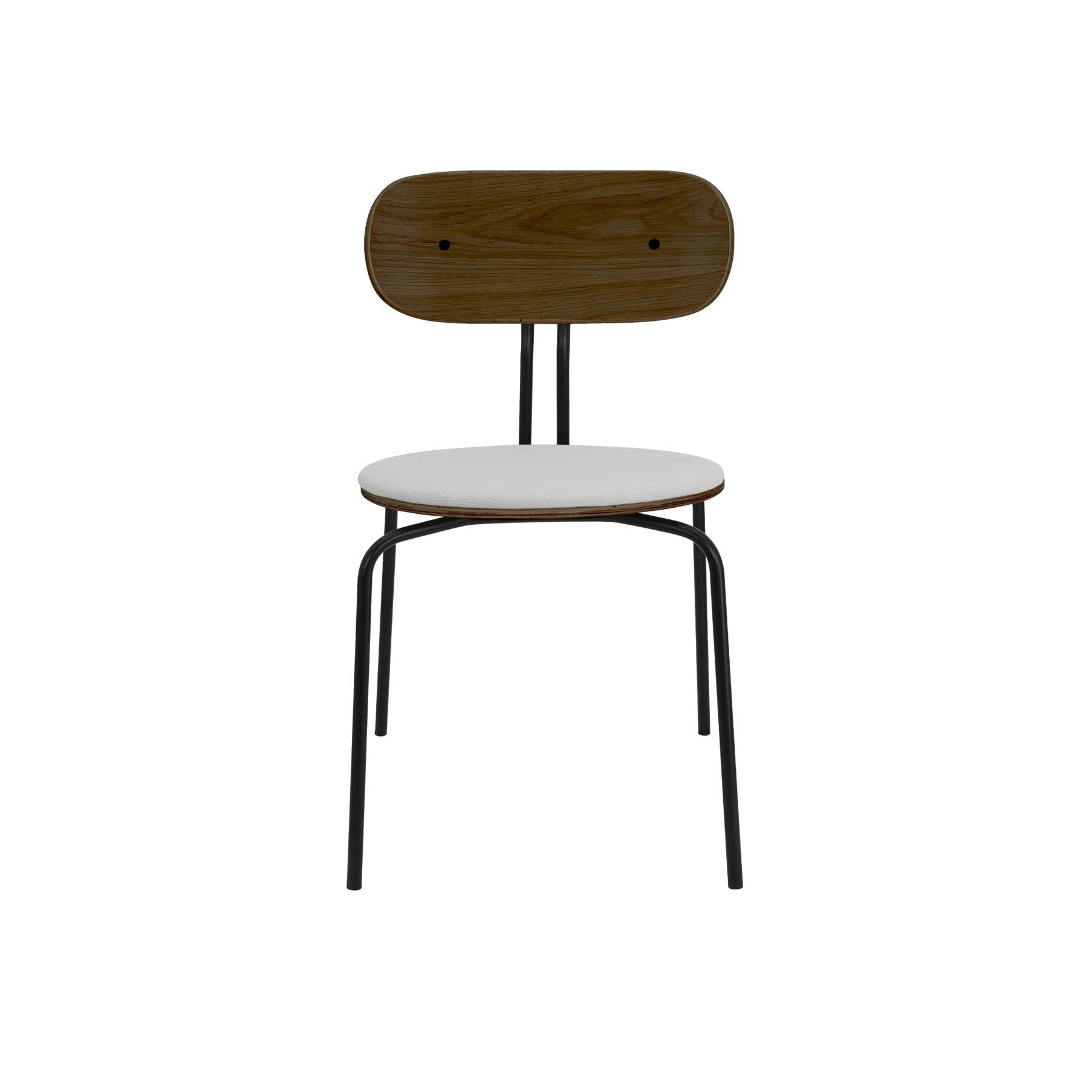 Curious Stuhl gepolstert in Sterling präsentiert im Onlineshop von KAQTU Design AG. Stuhl ist von Umage