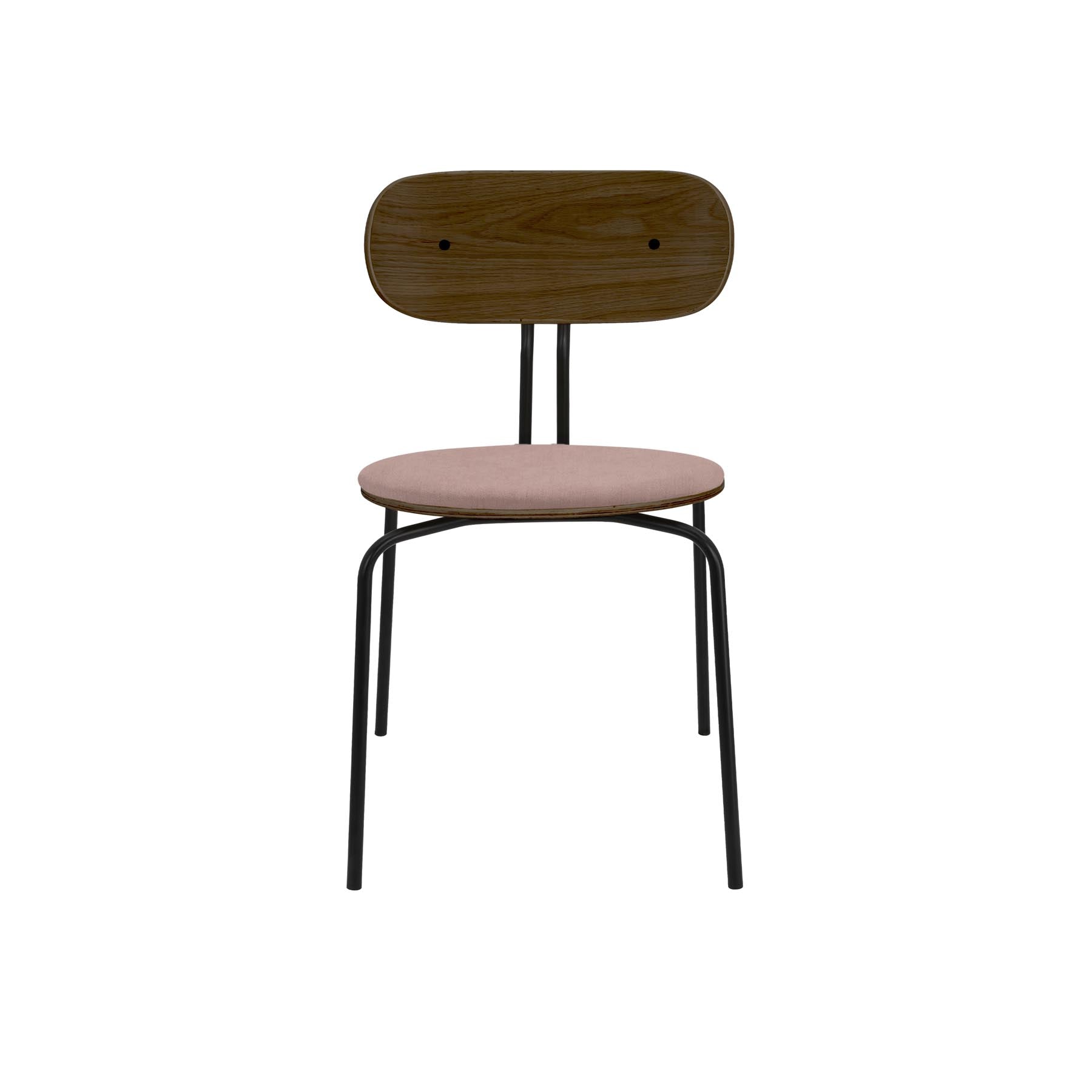 Curious Stuhl gepolstert in Stone Rose präsentiert im Onlineshop von KAQTU Design AG. Stuhl ist von Umage