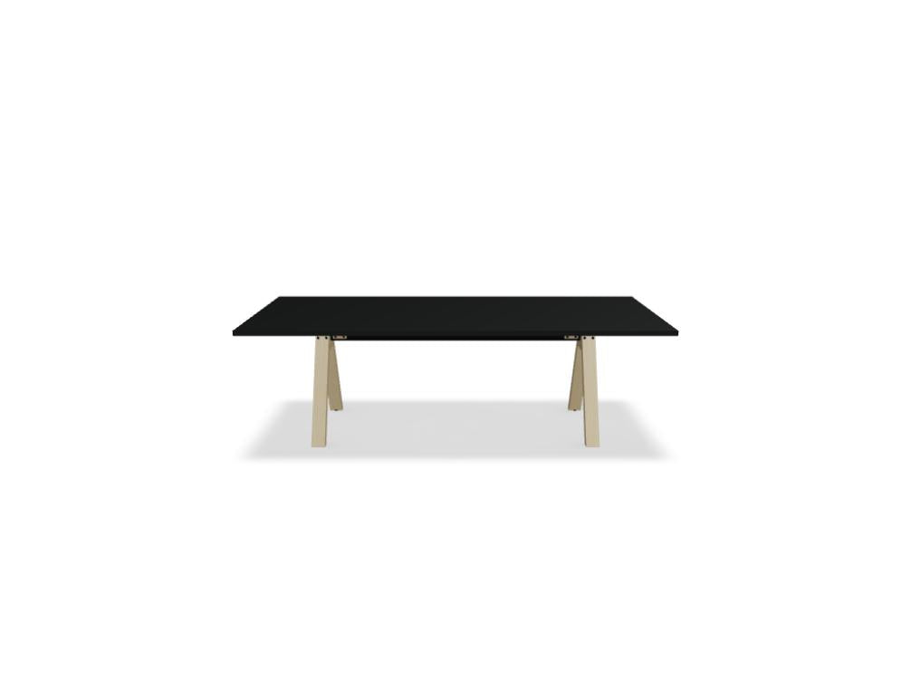 Viga V240SM - Tisch in Dunkle Walnuss präsentiert im Onlineshop von KAQTU Design AG. Esstisch ist von Mdd