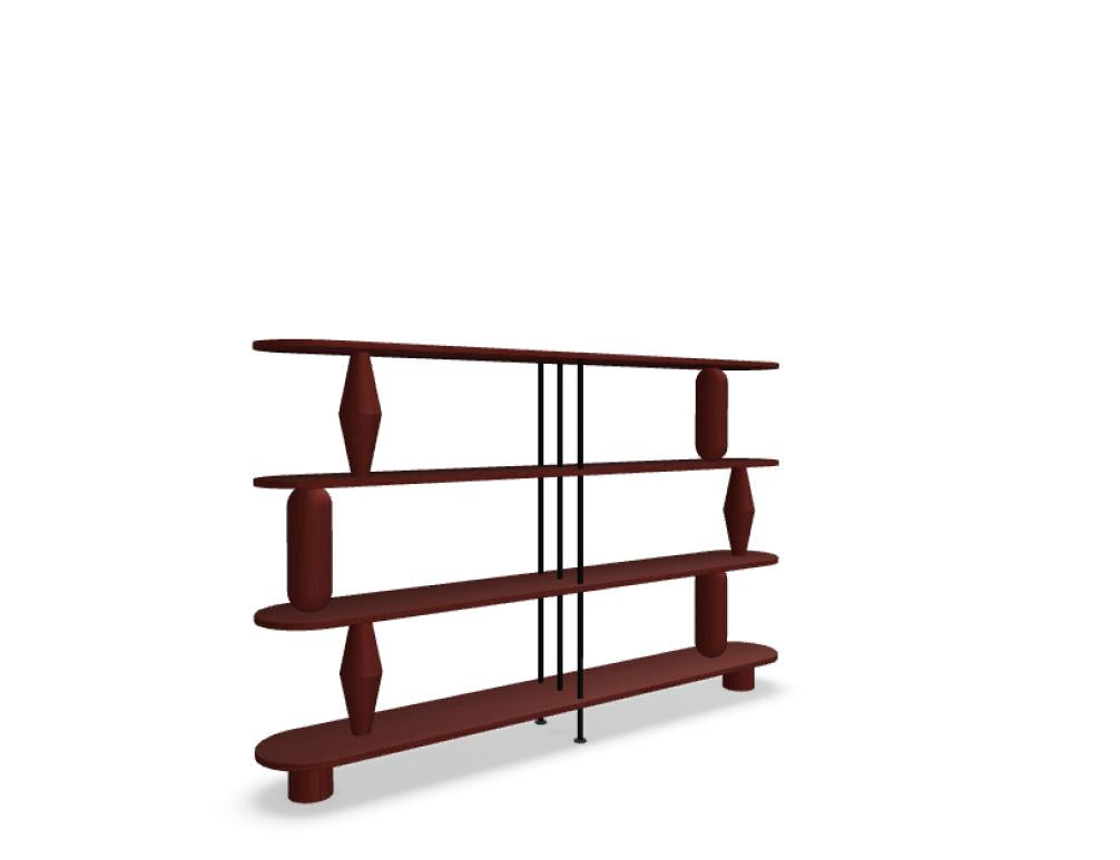 Vazoo VZ2P4 - Regal in Eiche Natur präsentiert im Onlineshop von KAQTU Design AG. Standregal ist von Tamo