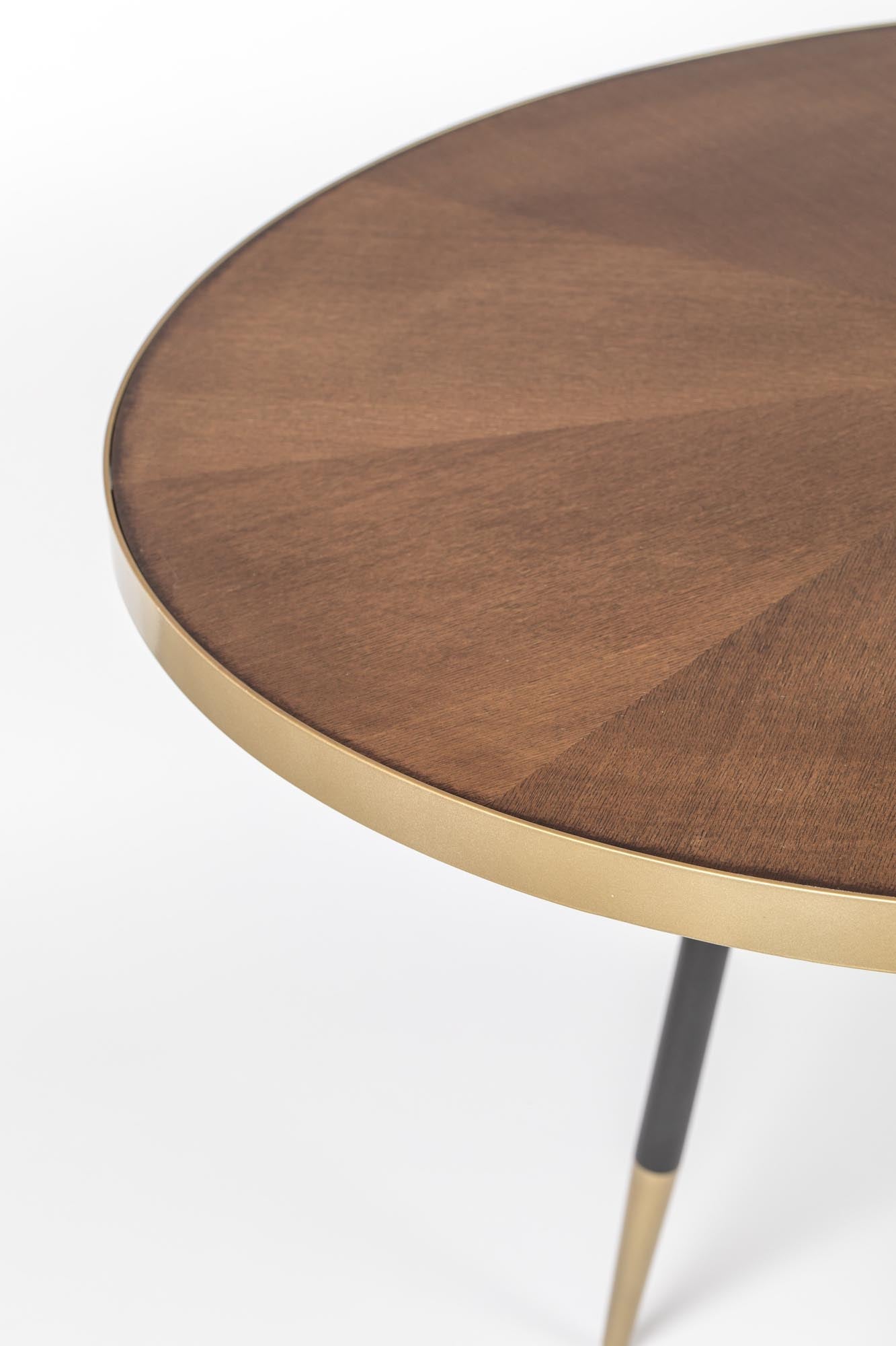 Esstisch Denise in braun präsentiert im Onlineshop von KAQTU Design AG. Esstisch ist von White Label Living