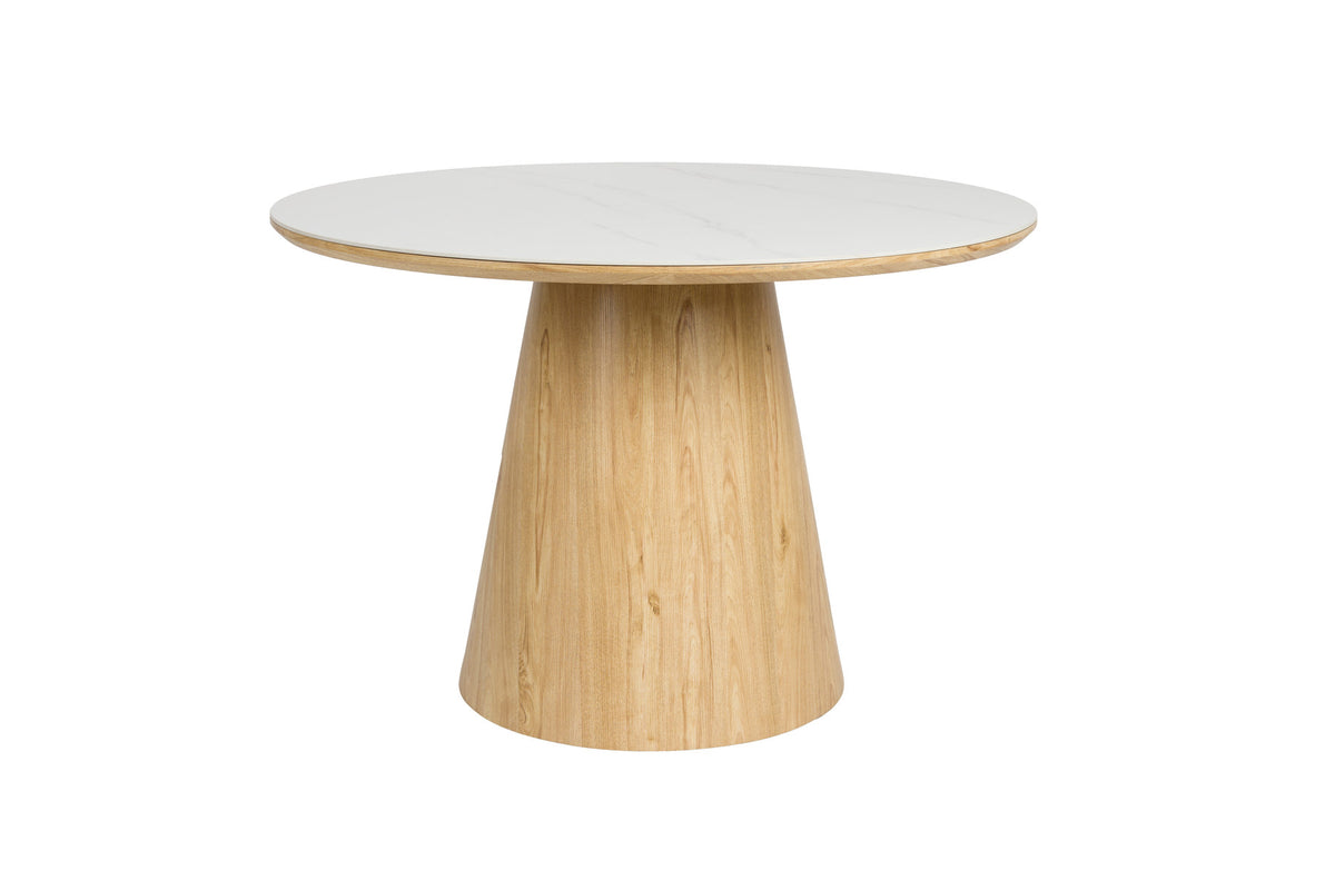 Almira Esstisch Round in Natur präsentiert im Onlineshop von KAQTU Design AG. Esstisch ist von White Label Living