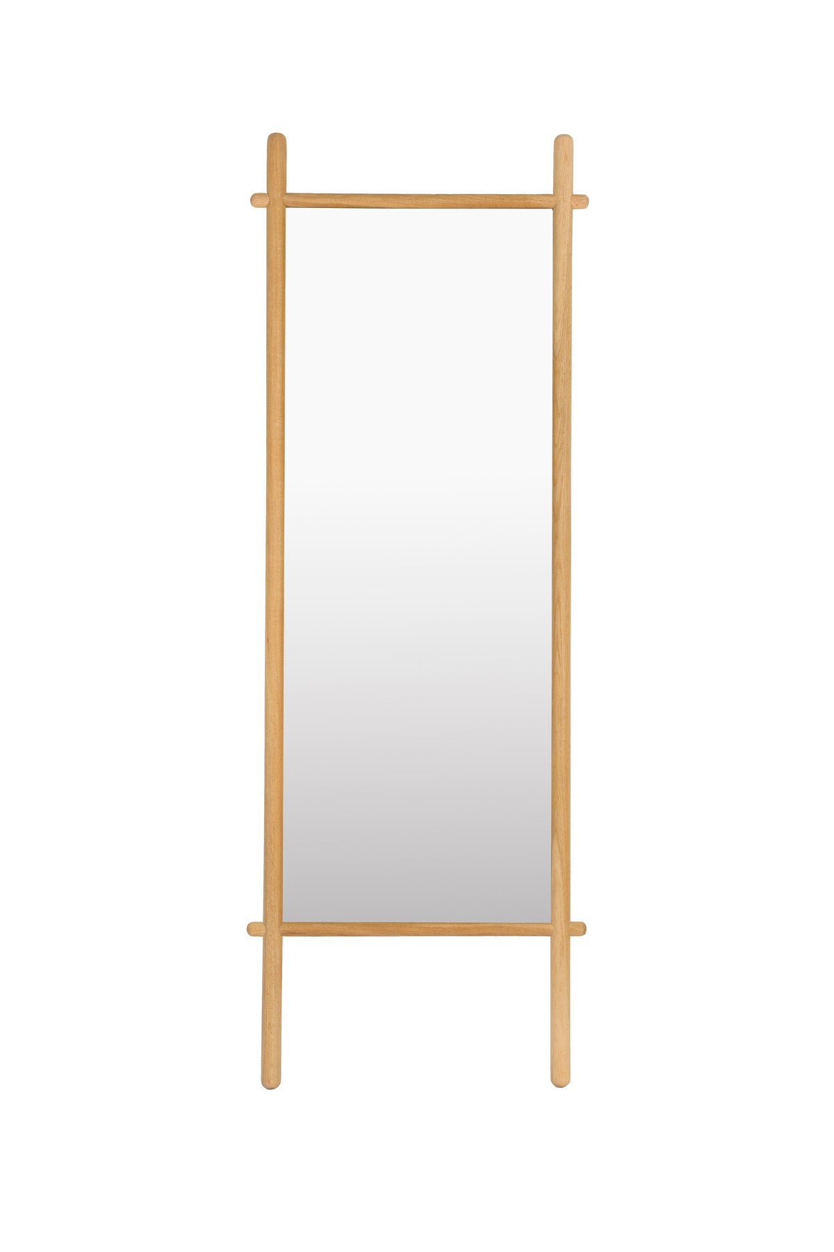 Spiegel Solene in Natur präsentiert im Onlineshop von KAQTU Design AG. Standspiegel ist von White Label Living