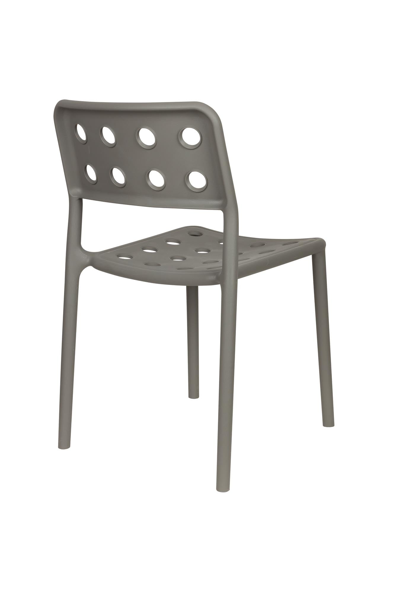 Gartenstuhl Serra Grey in Grau präsentiert im Onlineshop von KAQTU Design AG. Gartenstuhl ist von White Label Living