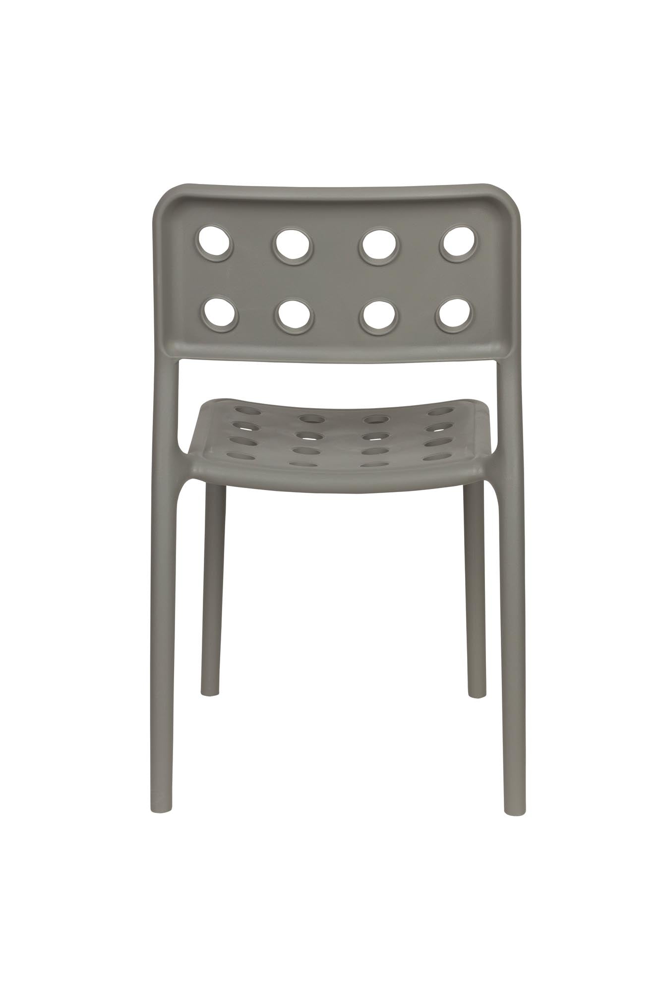 Gartenstuhl Serra Grey in Grau präsentiert im Onlineshop von KAQTU Design AG. Gartenstuhl ist von White Label Living