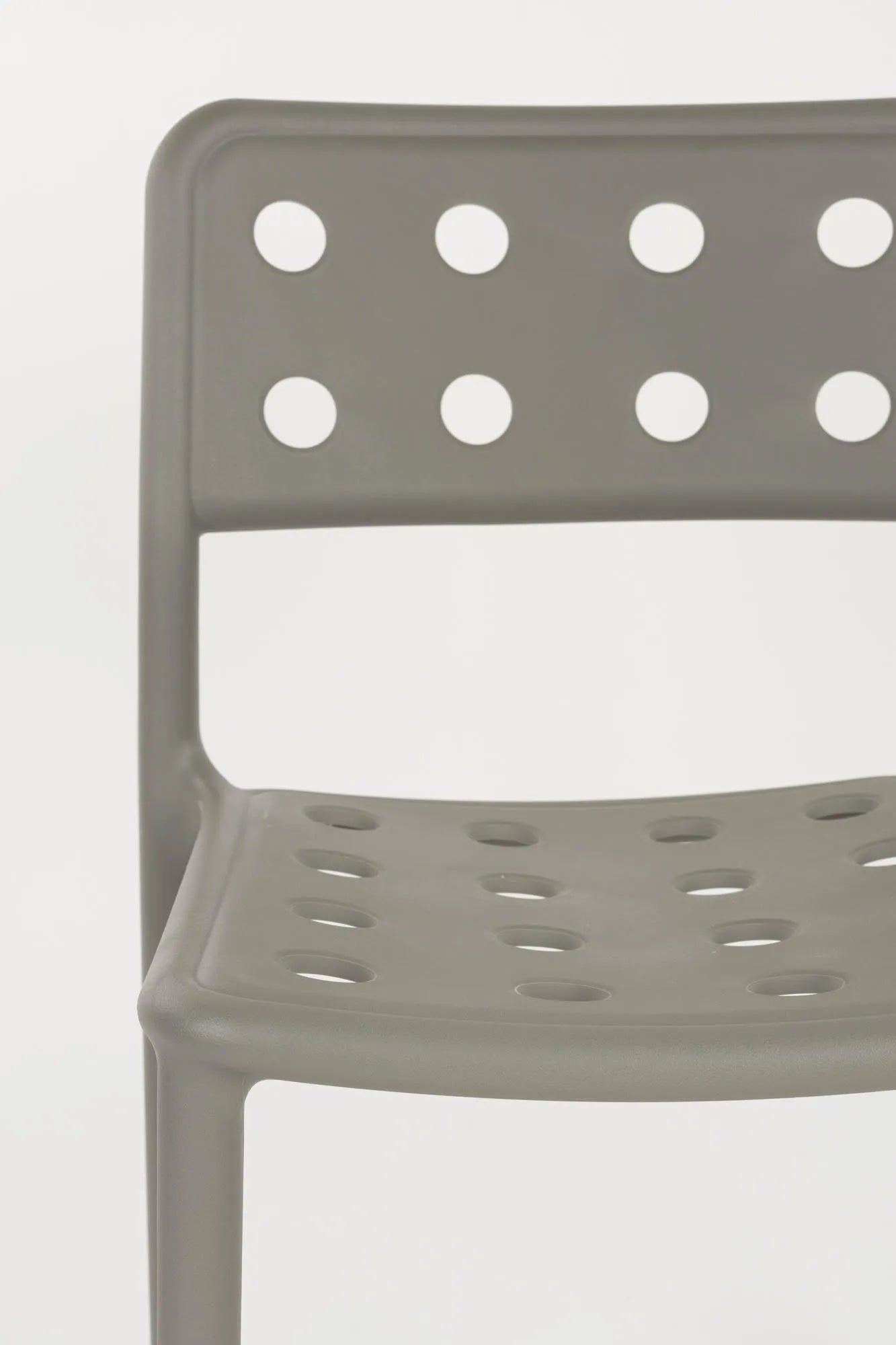 Gartenstuhl Serra Grey in Grau präsentiert im Onlineshop von KAQTU Design AG. Gartenstuhl ist von White Label Living