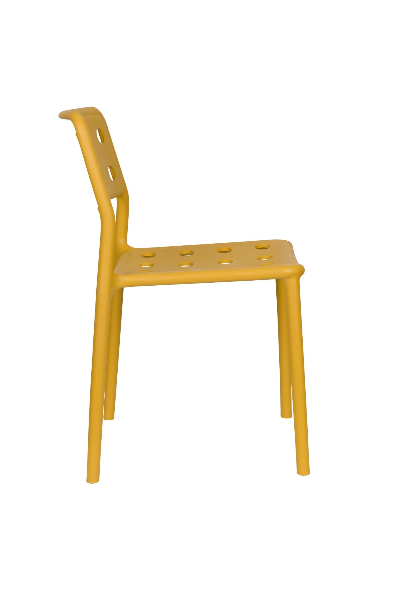 Gartenstuhl Serra Ochre in Gelb präsentiert im Onlineshop von KAQTU Design AG. Gartenstuhl ist von White Label Living