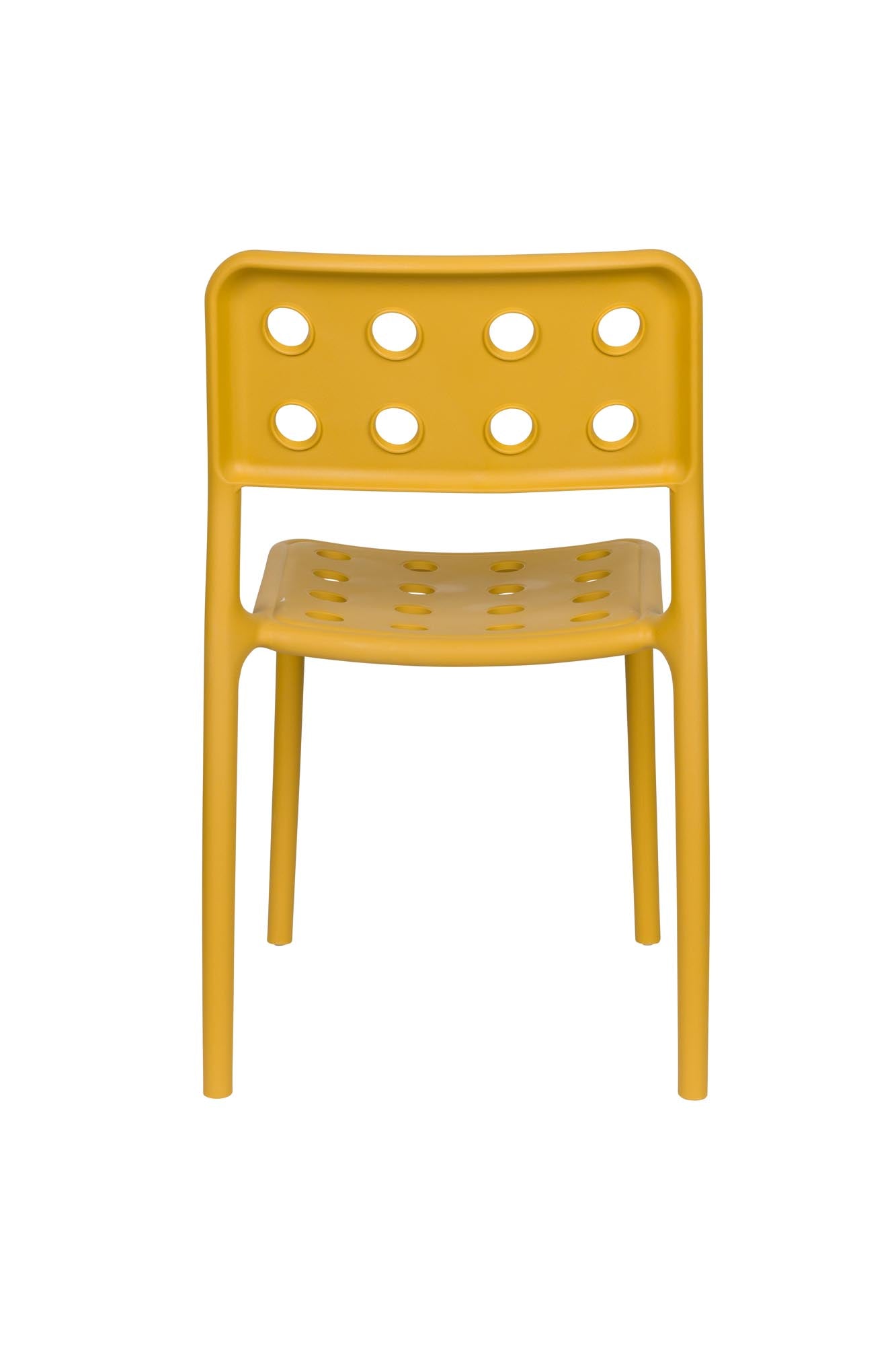 Gartenstuhl Serra Ochre in Gelb präsentiert im Onlineshop von KAQTU Design AG. Gartenstuhl ist von White Label Living