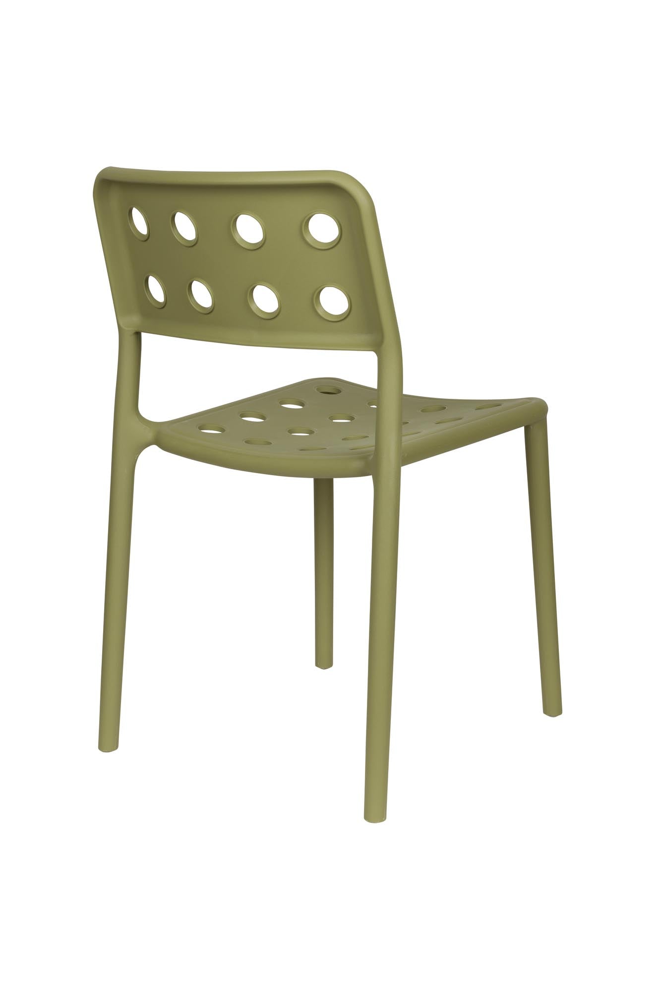 Gartenstuhl Serra Green in Grün präsentiert im Onlineshop von KAQTU Design AG. Gartenstuhl ist von White Label Living